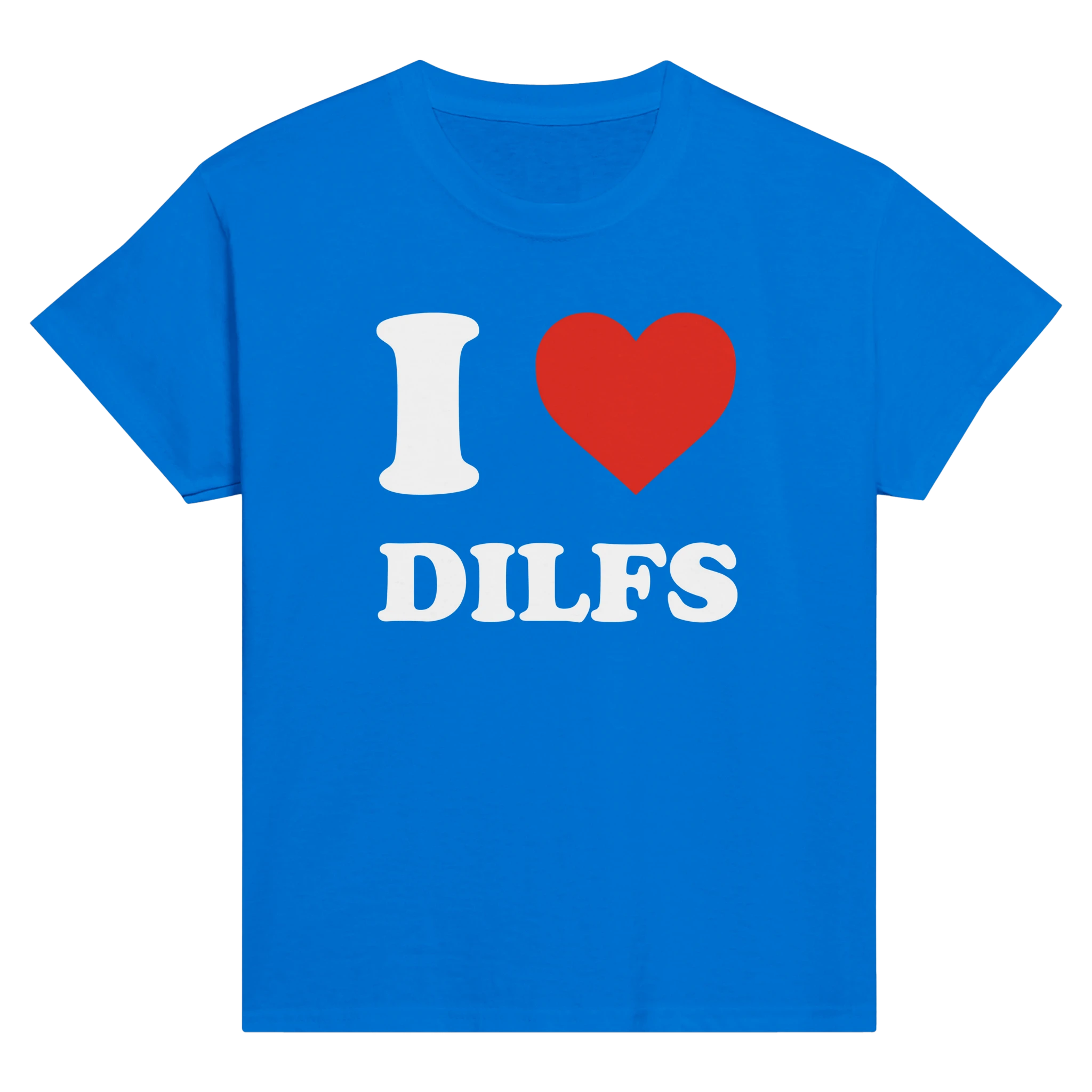 I love dilfs – morsom baby tee fra Køddeklær