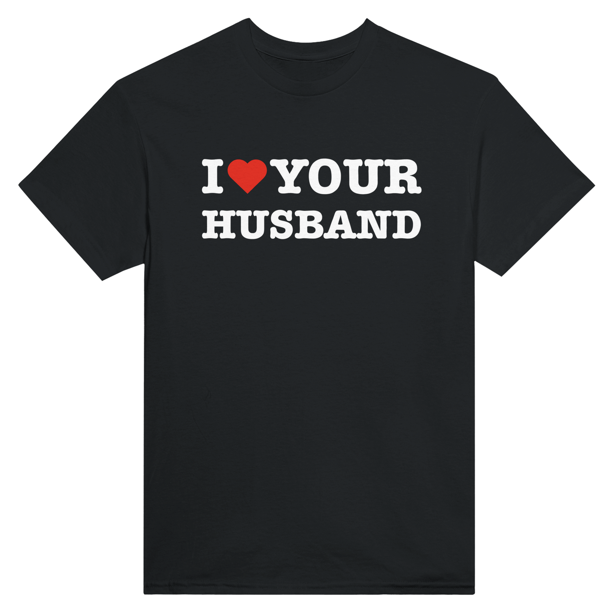 I love your husband – morsom t-skjorte fra Køddeklær
