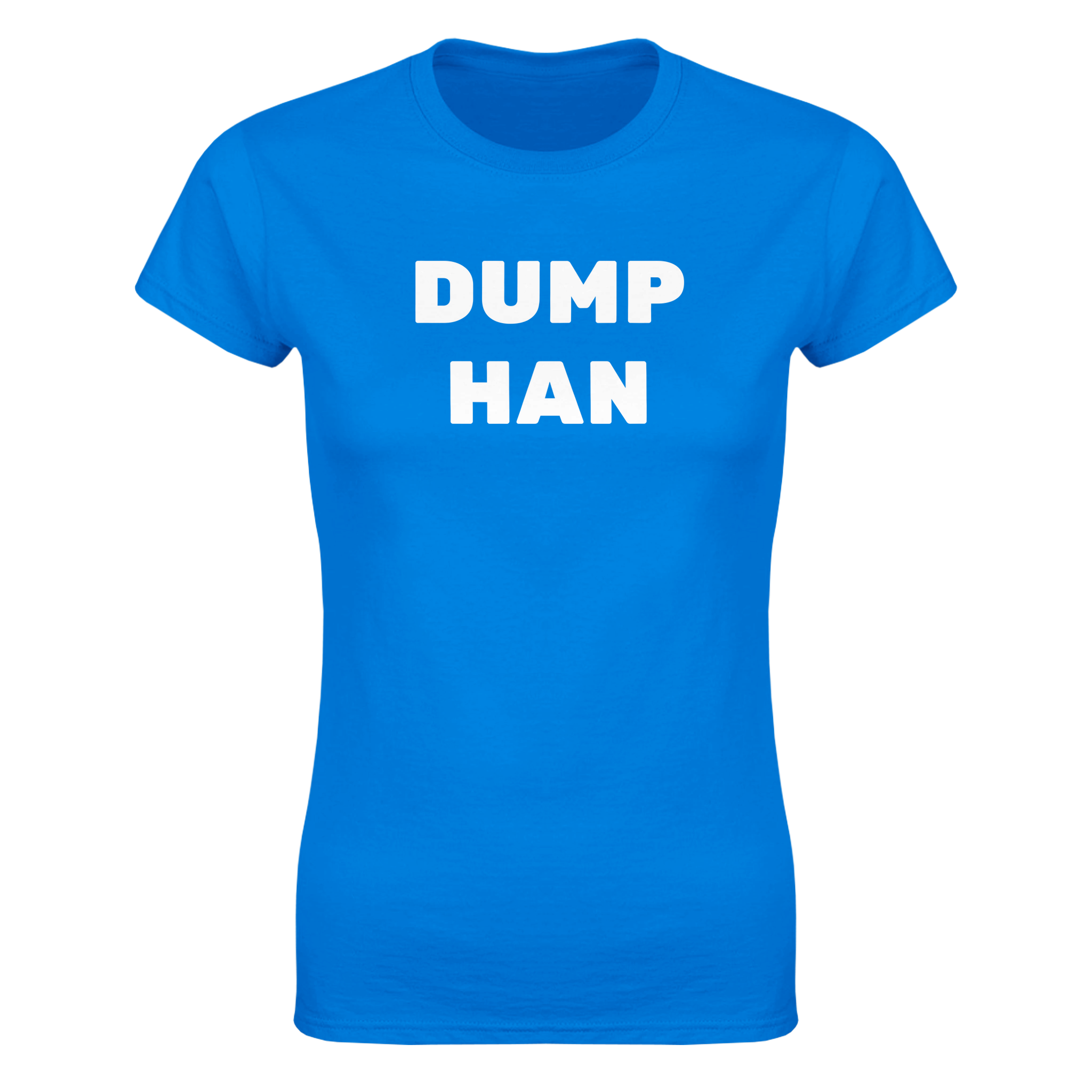 Dump han – morsom dame-t-skjorte fra Køddeklær