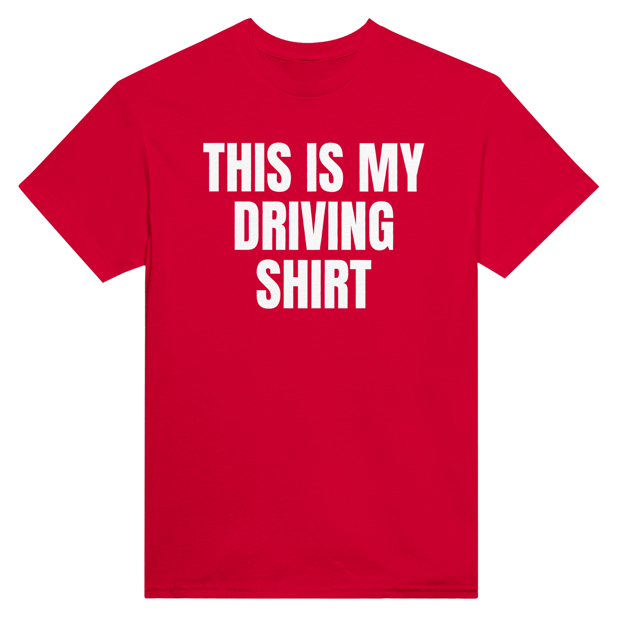 This is my driving shirt – morsom t-skjorte fra Køddeklær