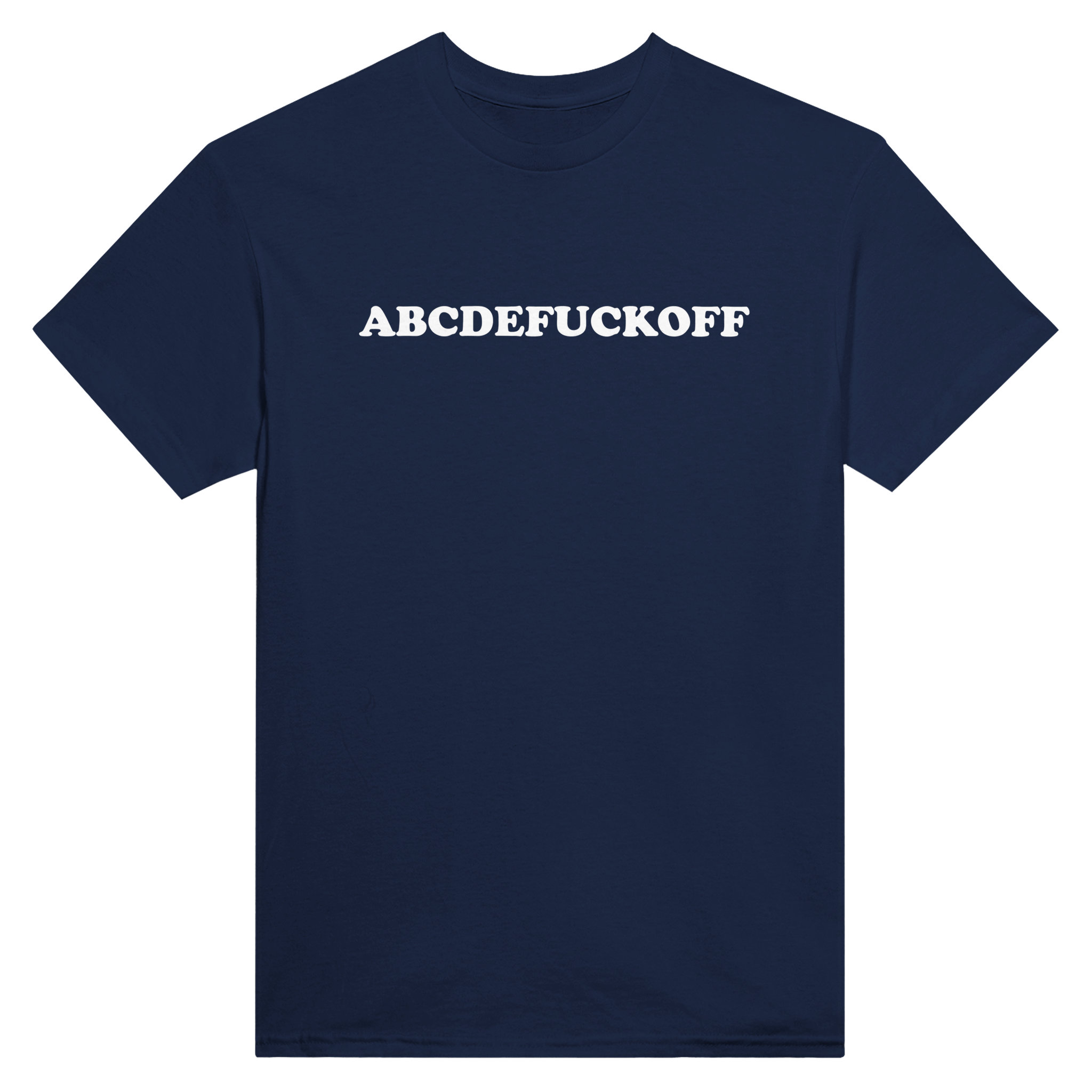 Abcdefuckoff – morsom t-skjorte fra Køddeklær
