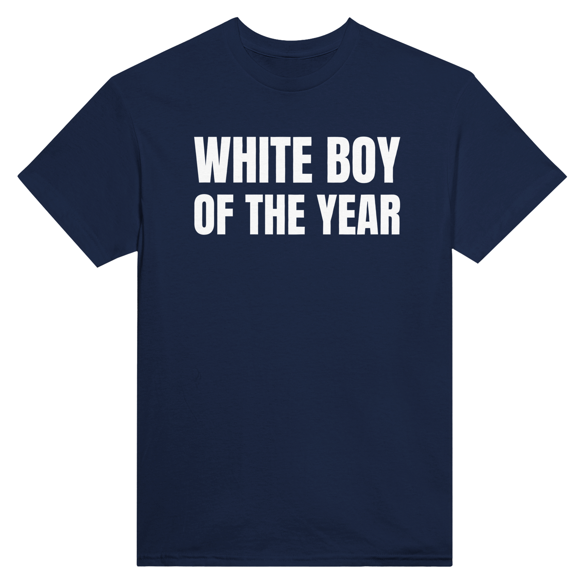 White boy of the year – morsom t-skjorte fra Køddeklær