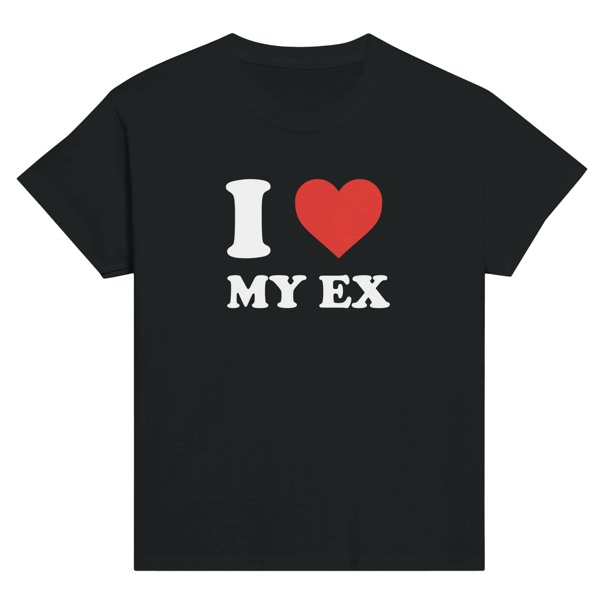 I love my ex – morsom baby tee fra Køddeklær