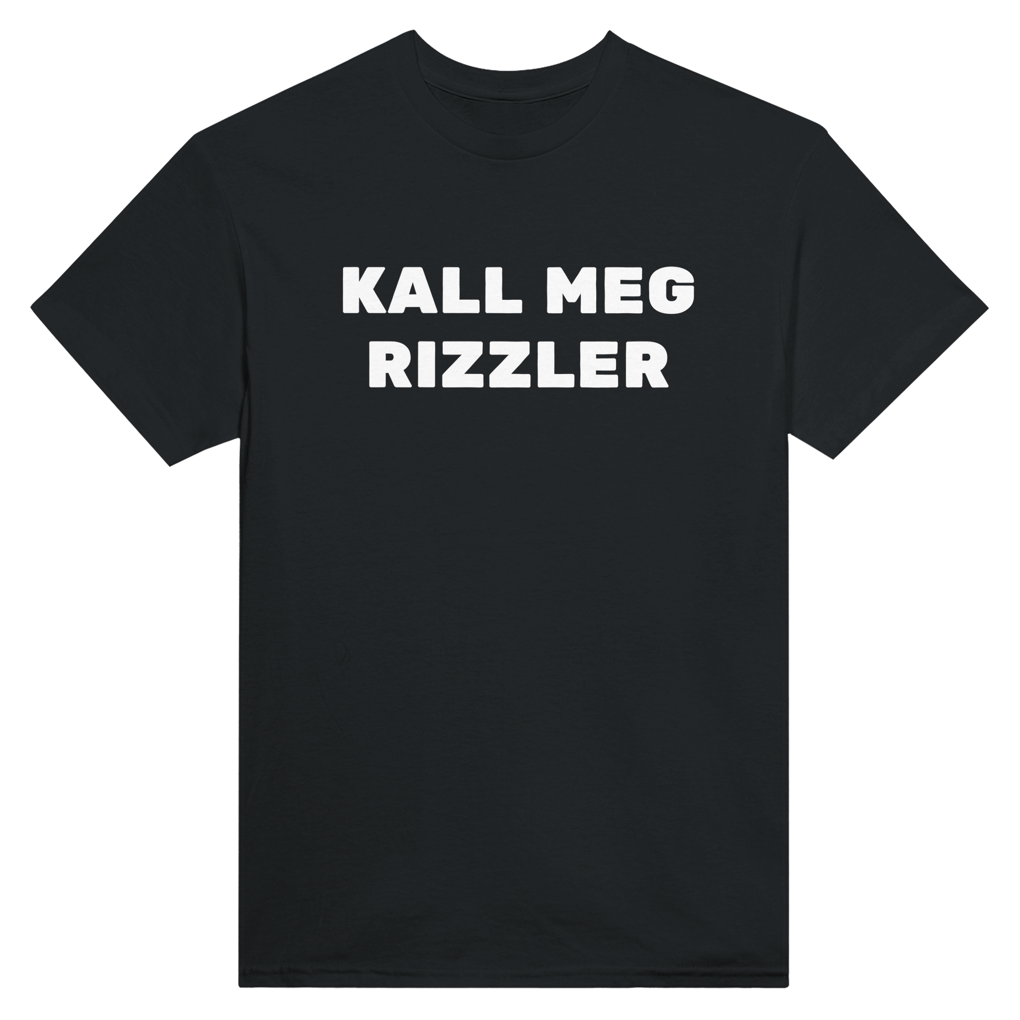 Kall meg rizzler – morsom t-skjorte fra Køddeklær