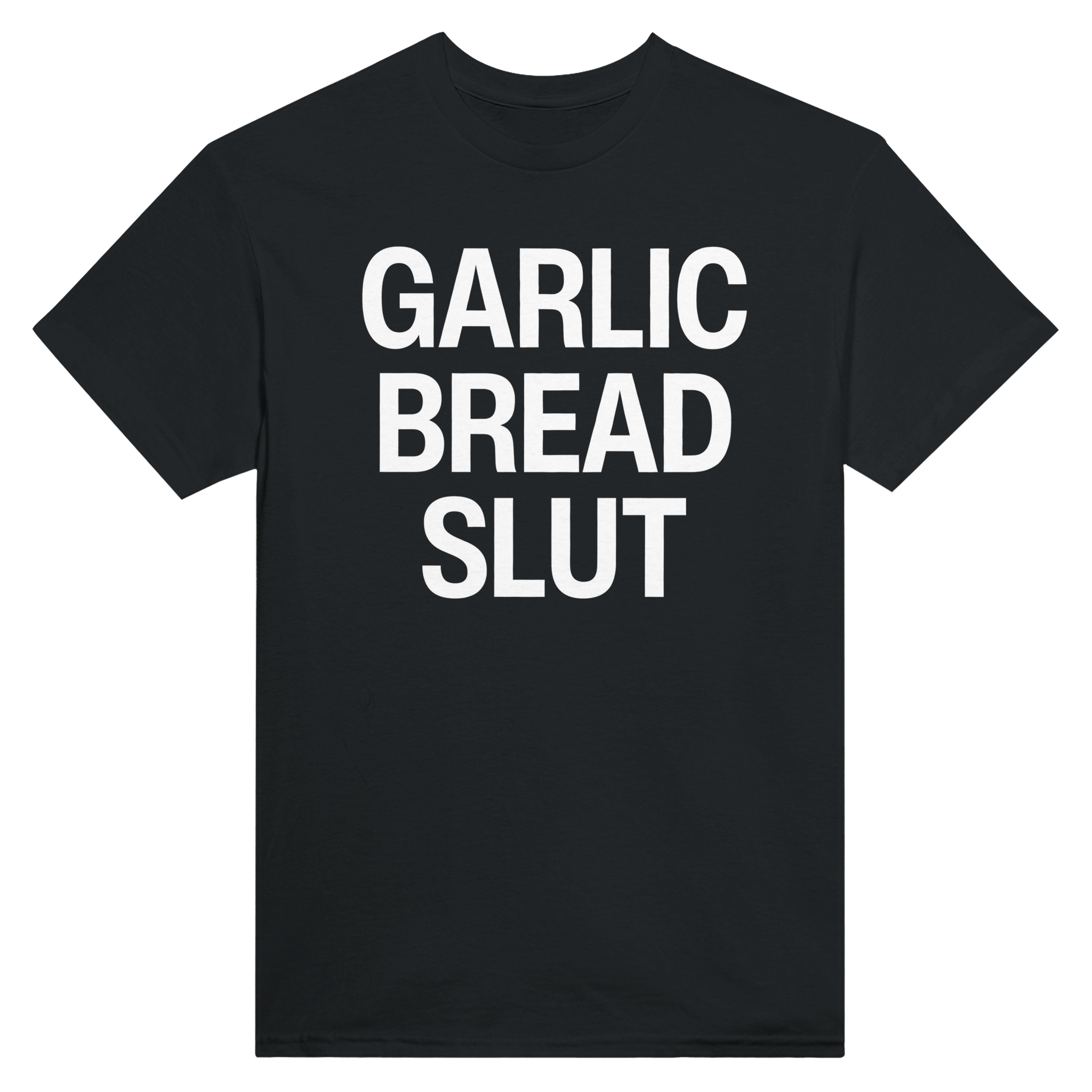 Garlic bread slut – morsom t-skjorte fra Køddeklær