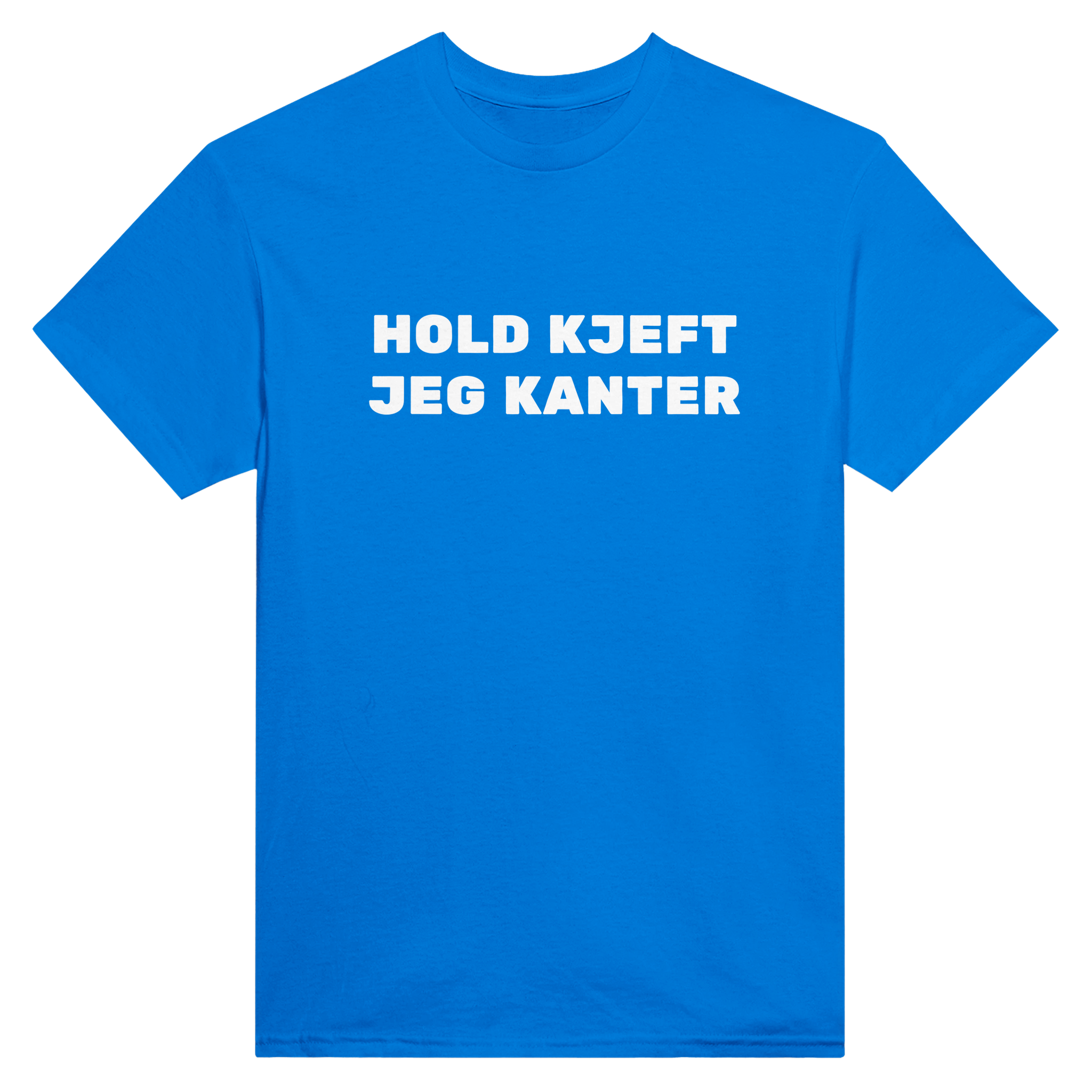 Hold kjeft jeg kanter – morsom t-skjorte fra Køddeklær