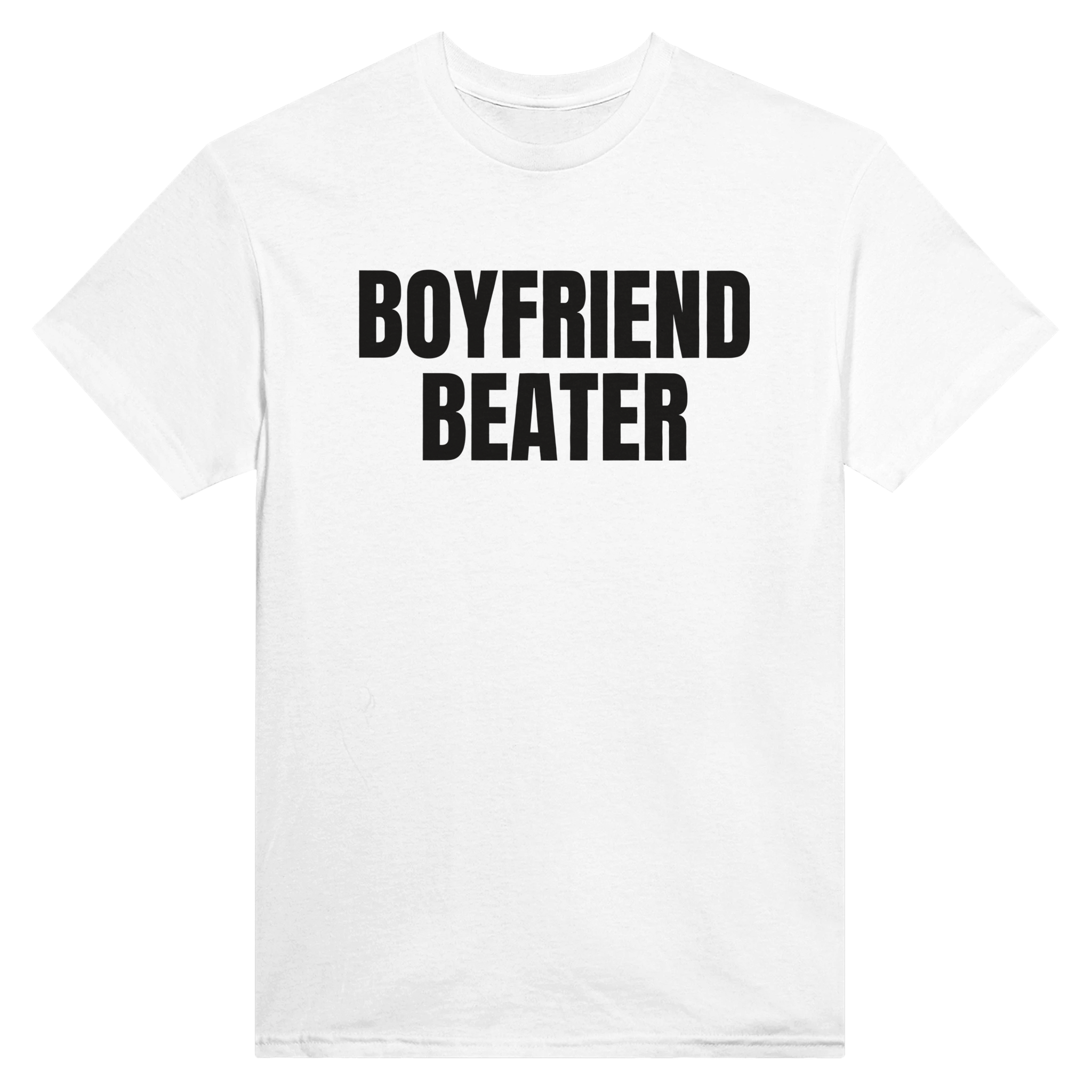 Boyfriend beater – morsom t-skjorte fra Køddeklær