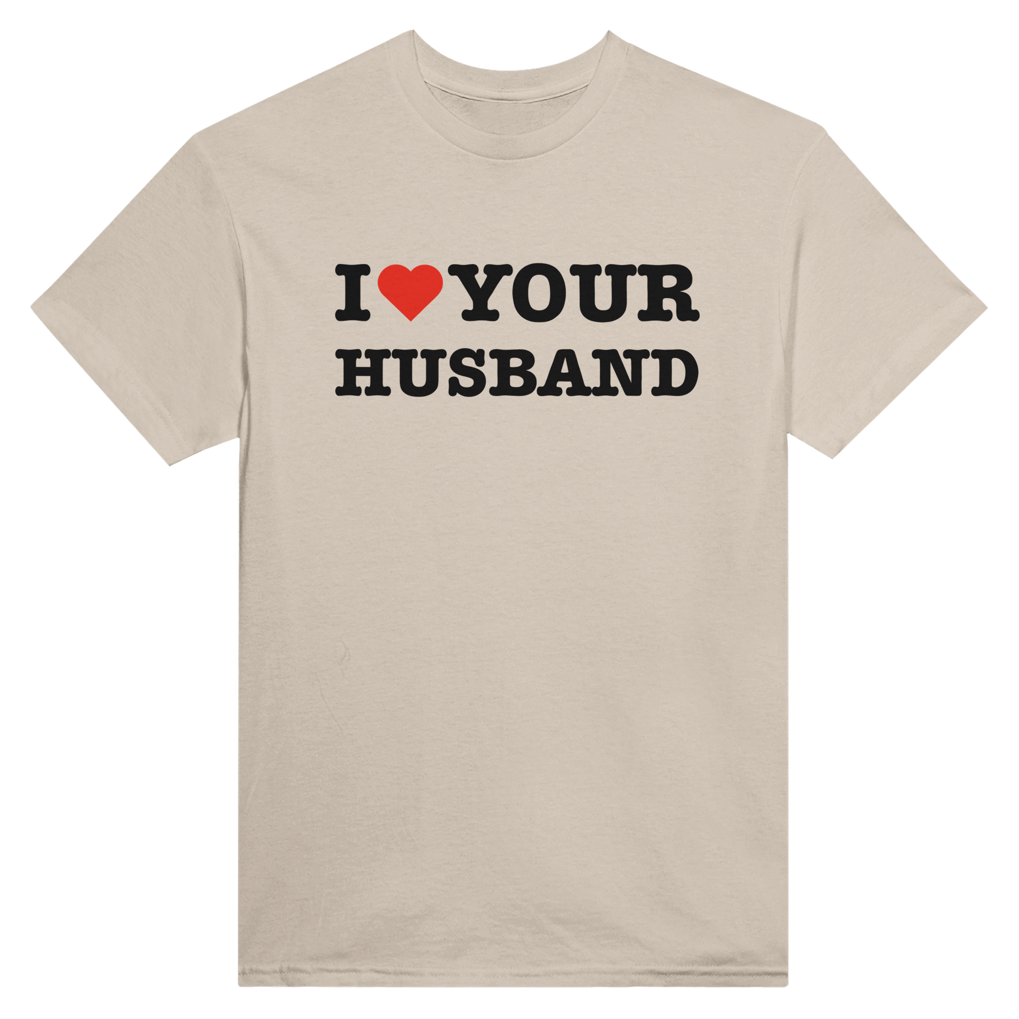 I love your husband – morsom t-skjorte fra Køddeklær