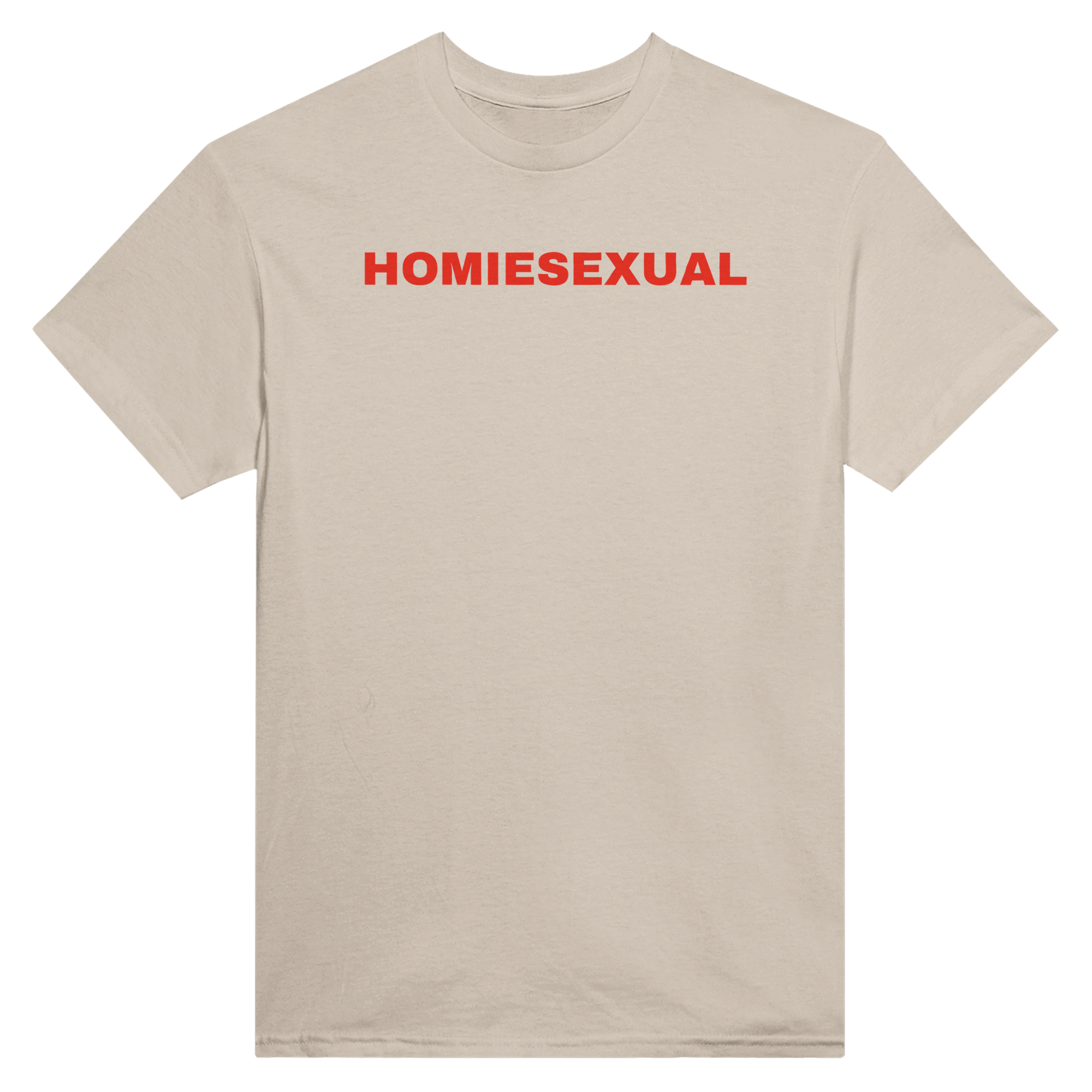 Homiesexual – morsom t-skjorte fra Køddeklær