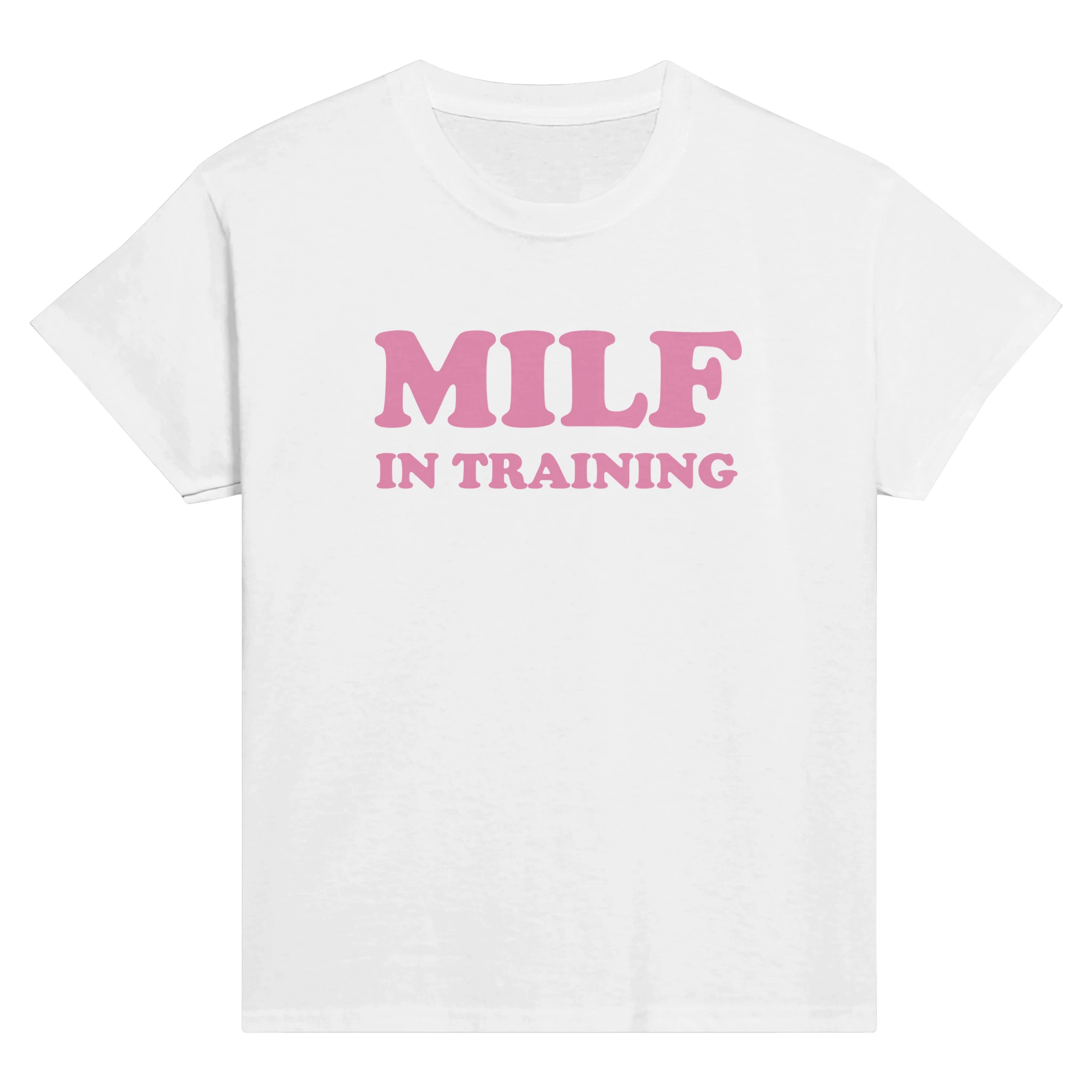 Milf in training – morsom baby tee fra Køddeklær