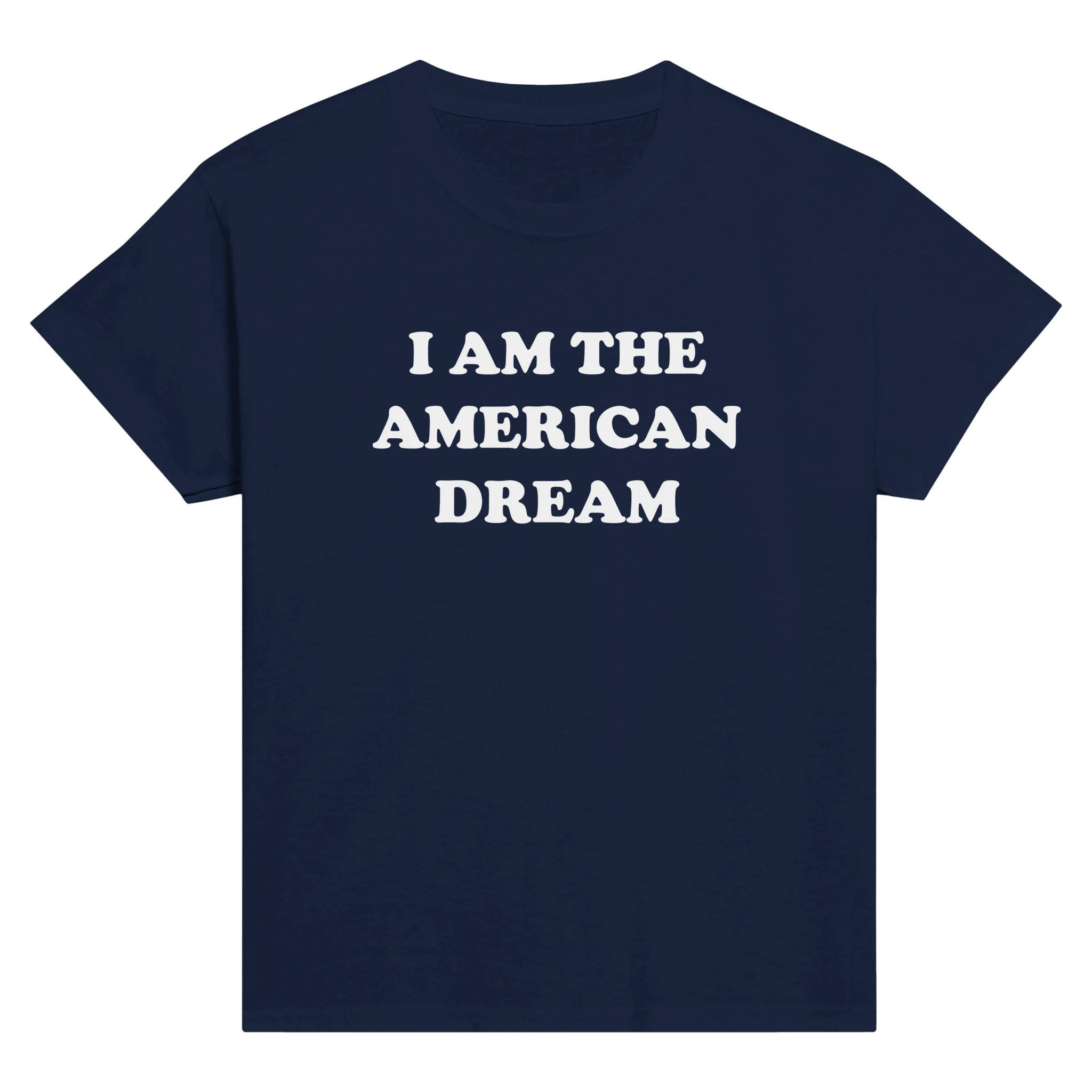 I am the american dream – morsom baby tee fra Køddeklær