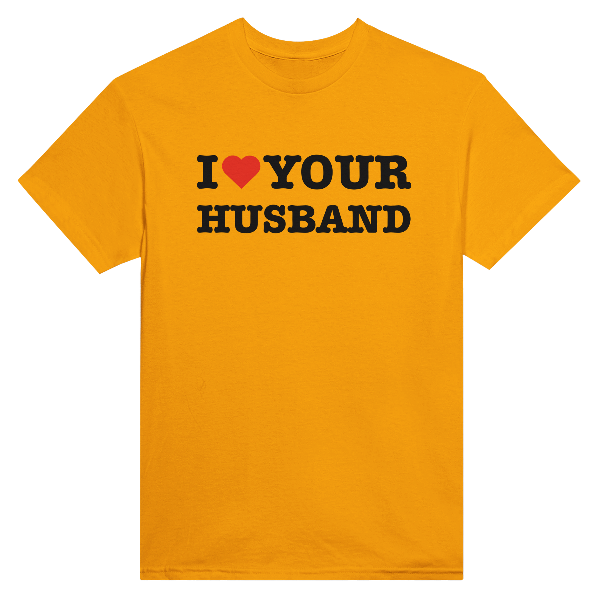 I love your husband – morsom t-skjorte fra Køddeklær