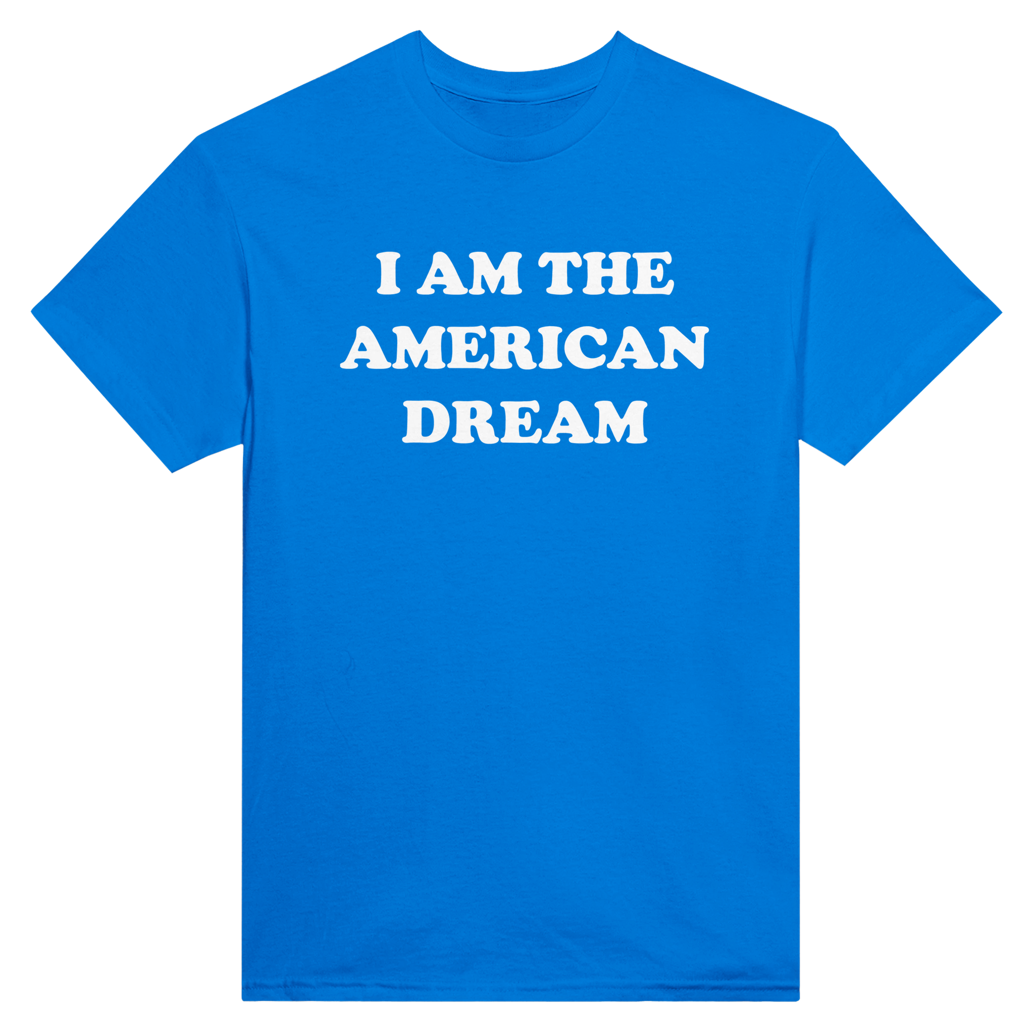I am the american dream – morsom t-skjorte fra Køddeklær