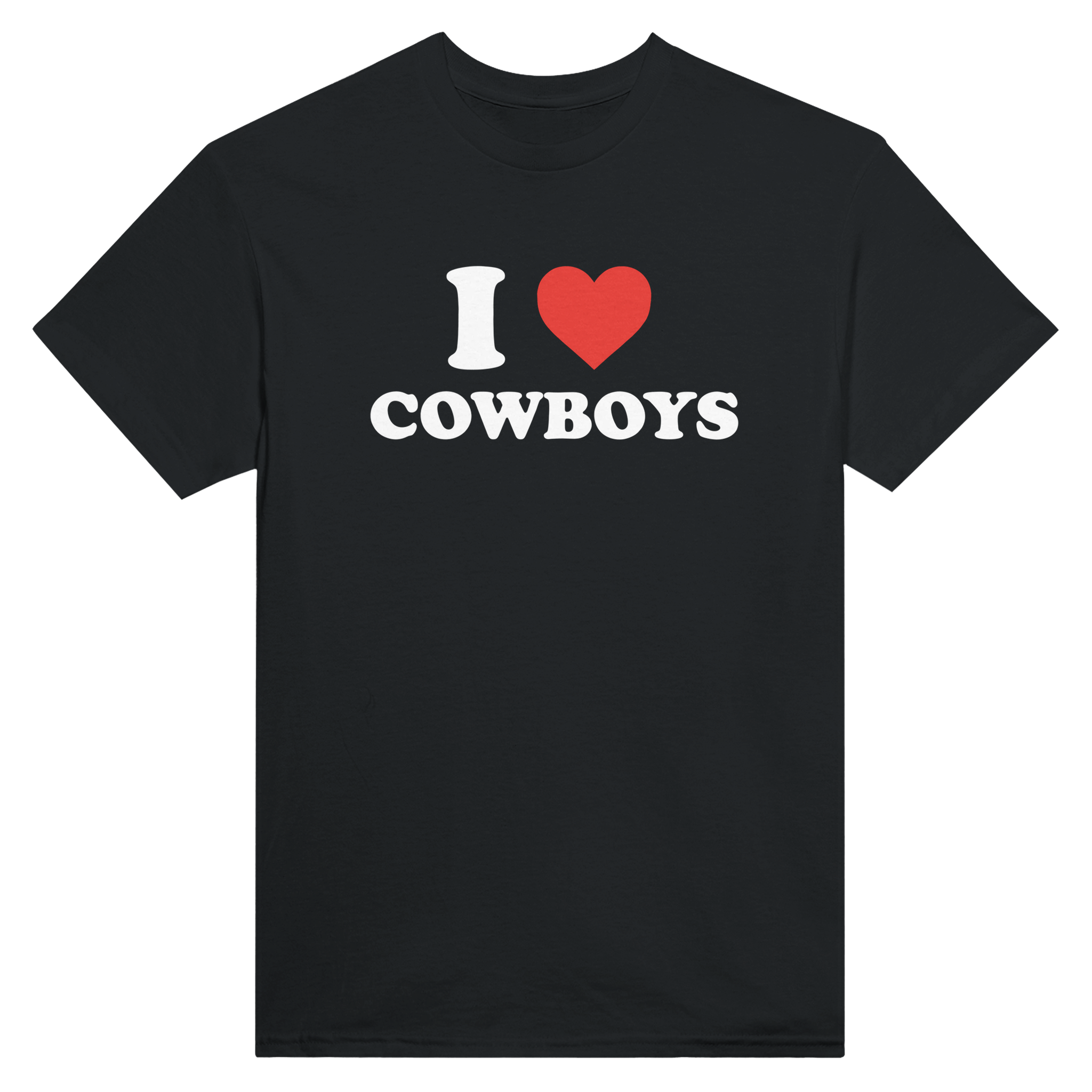 I love cowboys – morsom t-skjorte fra Køddeklær