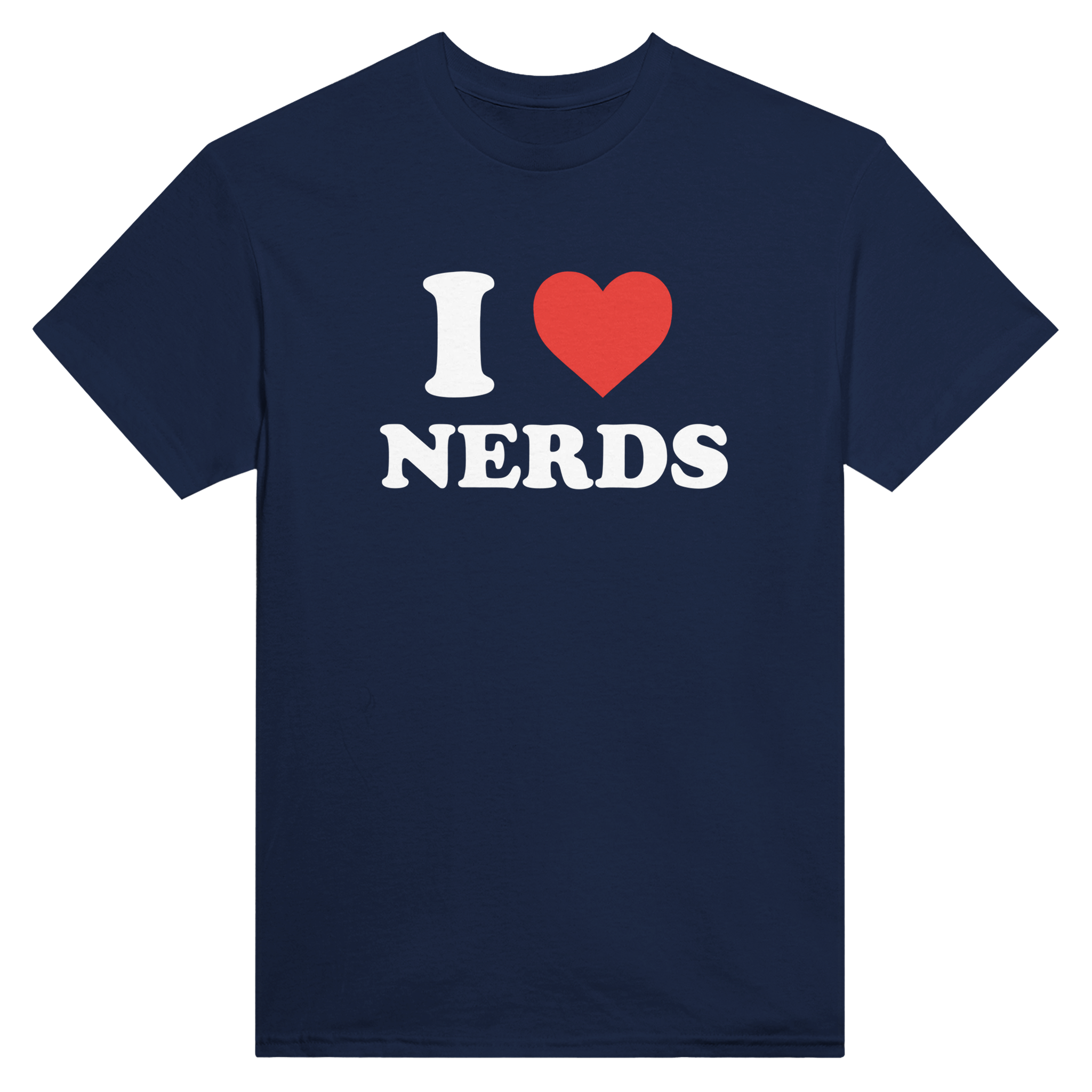 I love nerds – morsom t-skjorte fra Køddeklær