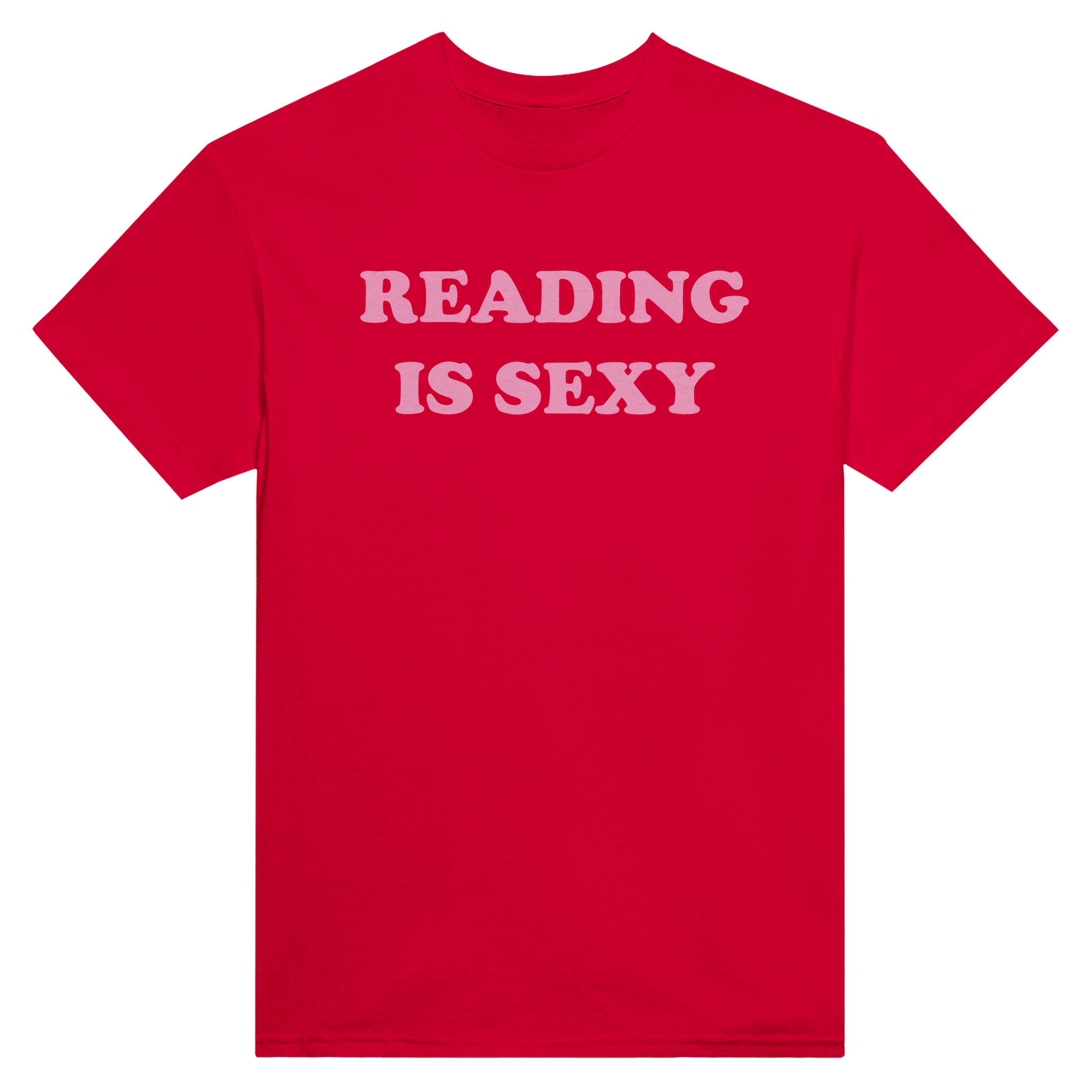 Reading is sexy – morsom t-skjorte fra Køddeklær