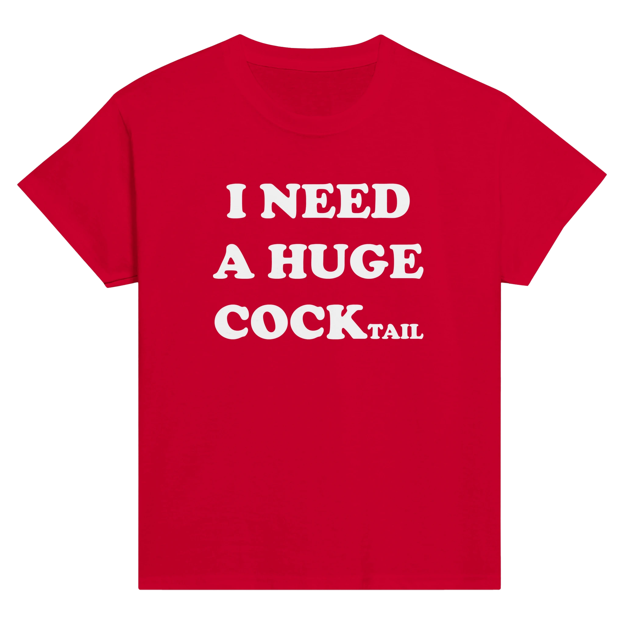 I need a huge cocktail – morsom baby tee fra Køddeklær