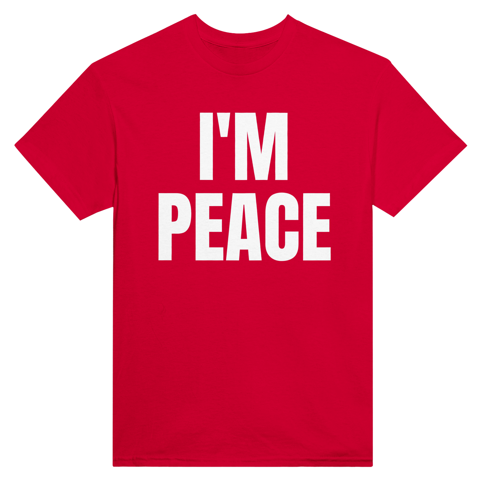 I'm peace – morsom t-skjorte fra Køddeklær