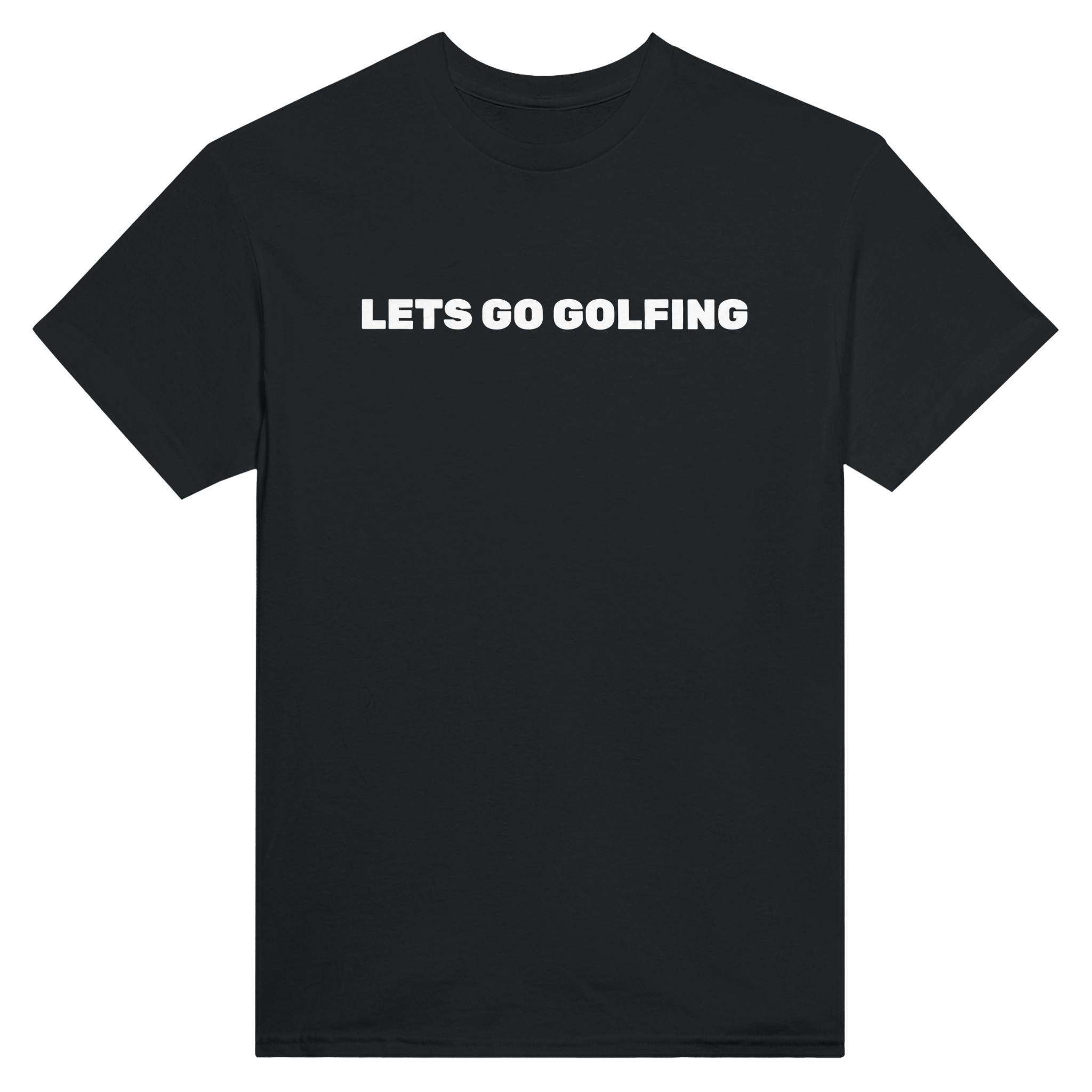 Lets go golfing – morsom t-skjorte fra Køddeklær