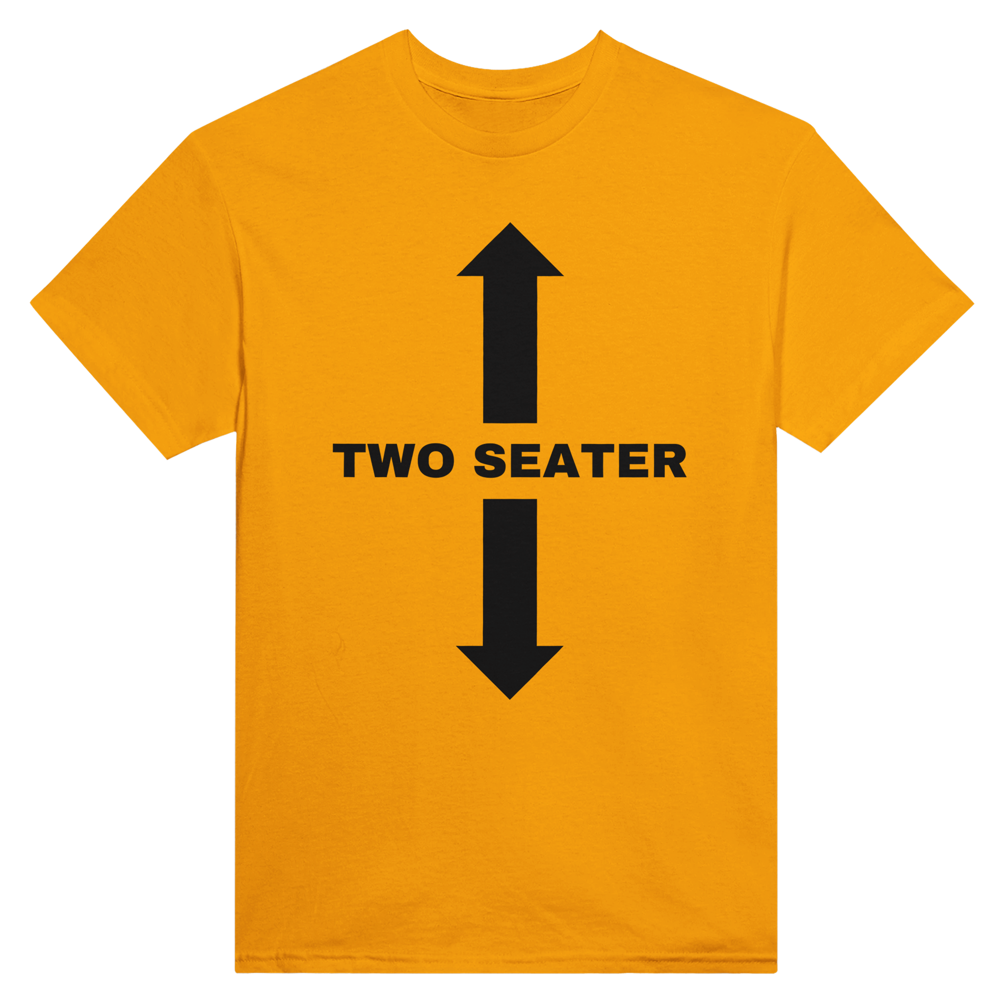 Two seater – morsom t-skjorte fra Køddeklær