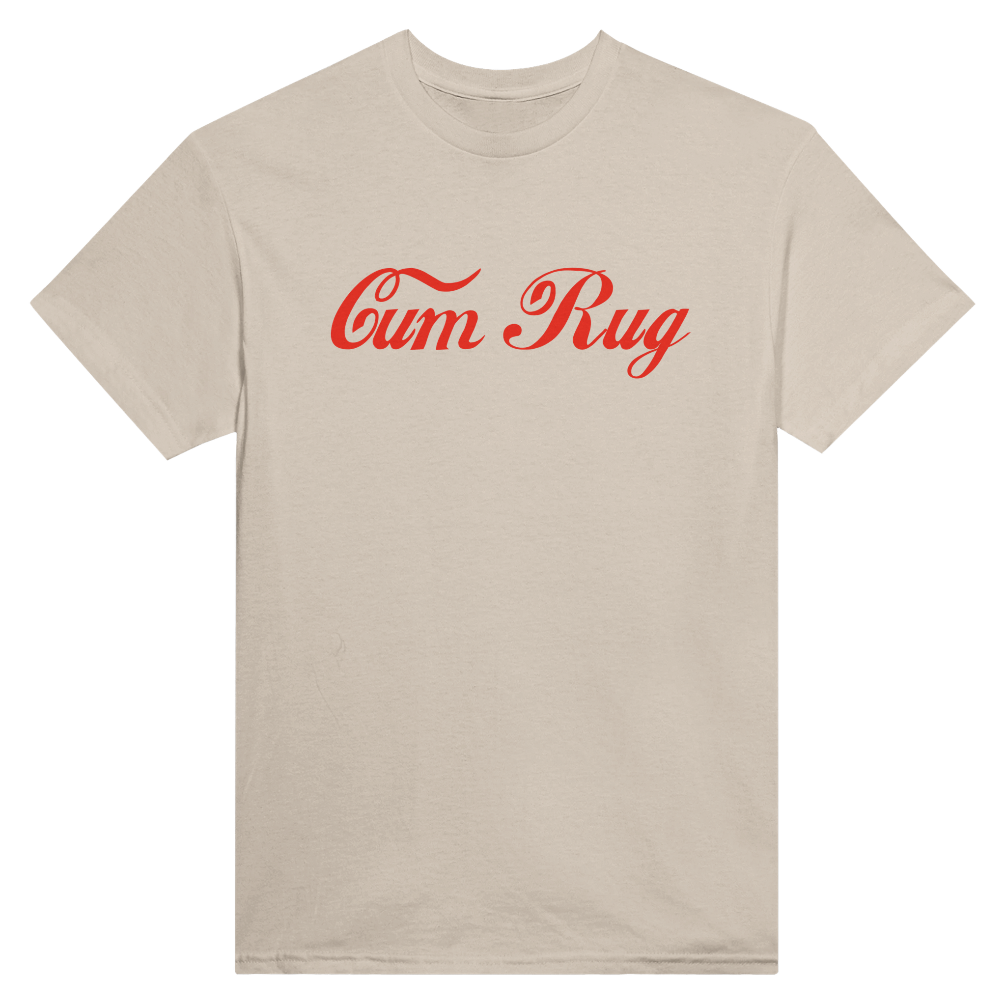 Cum rug – morsom t-skjorte fra Køddeklær