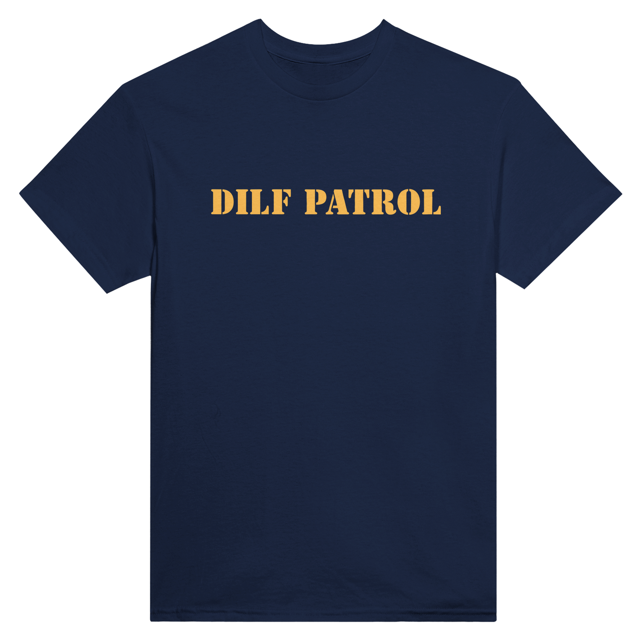 DILF patrol – morsom t-skjorte fra Køddeklær