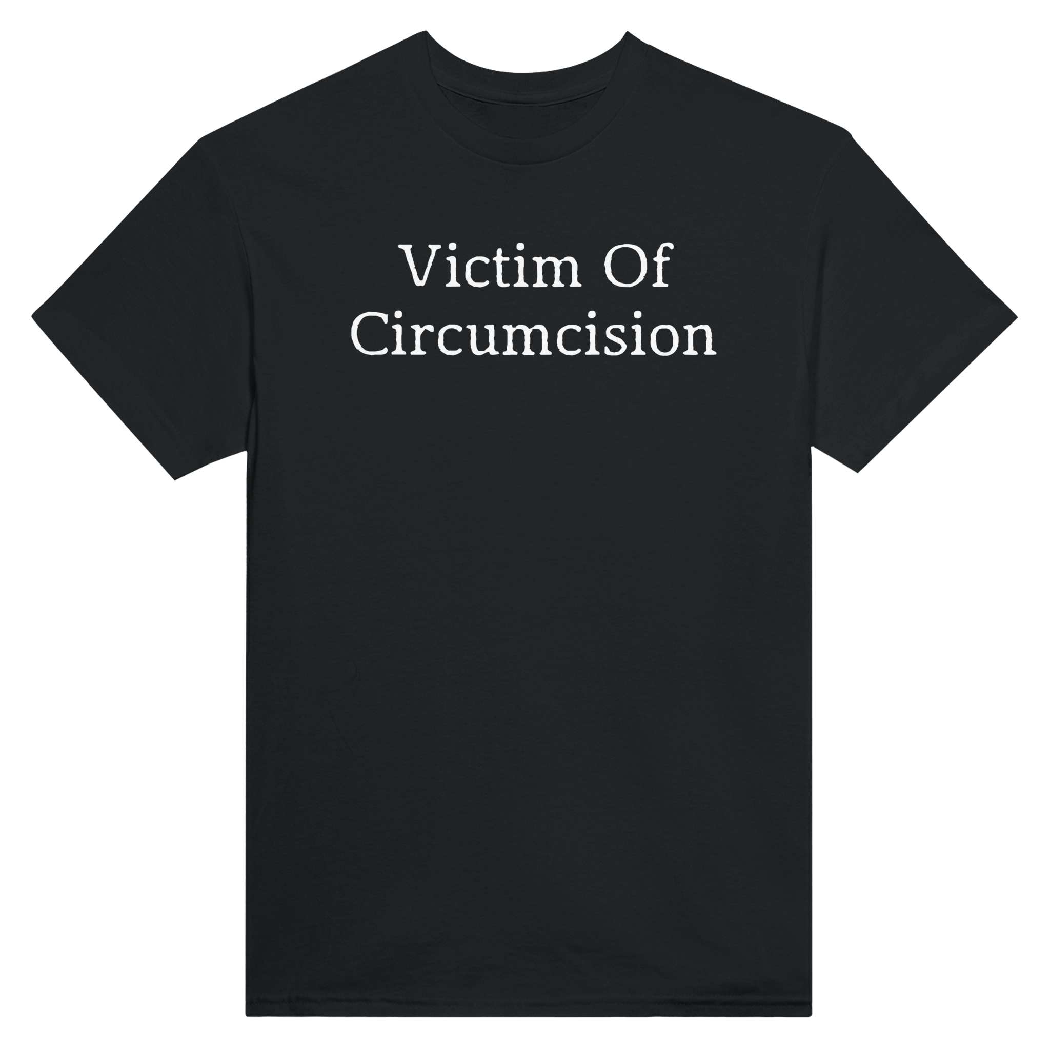 Victim of circumcision – morsom t-skjorte fra Køddeklær