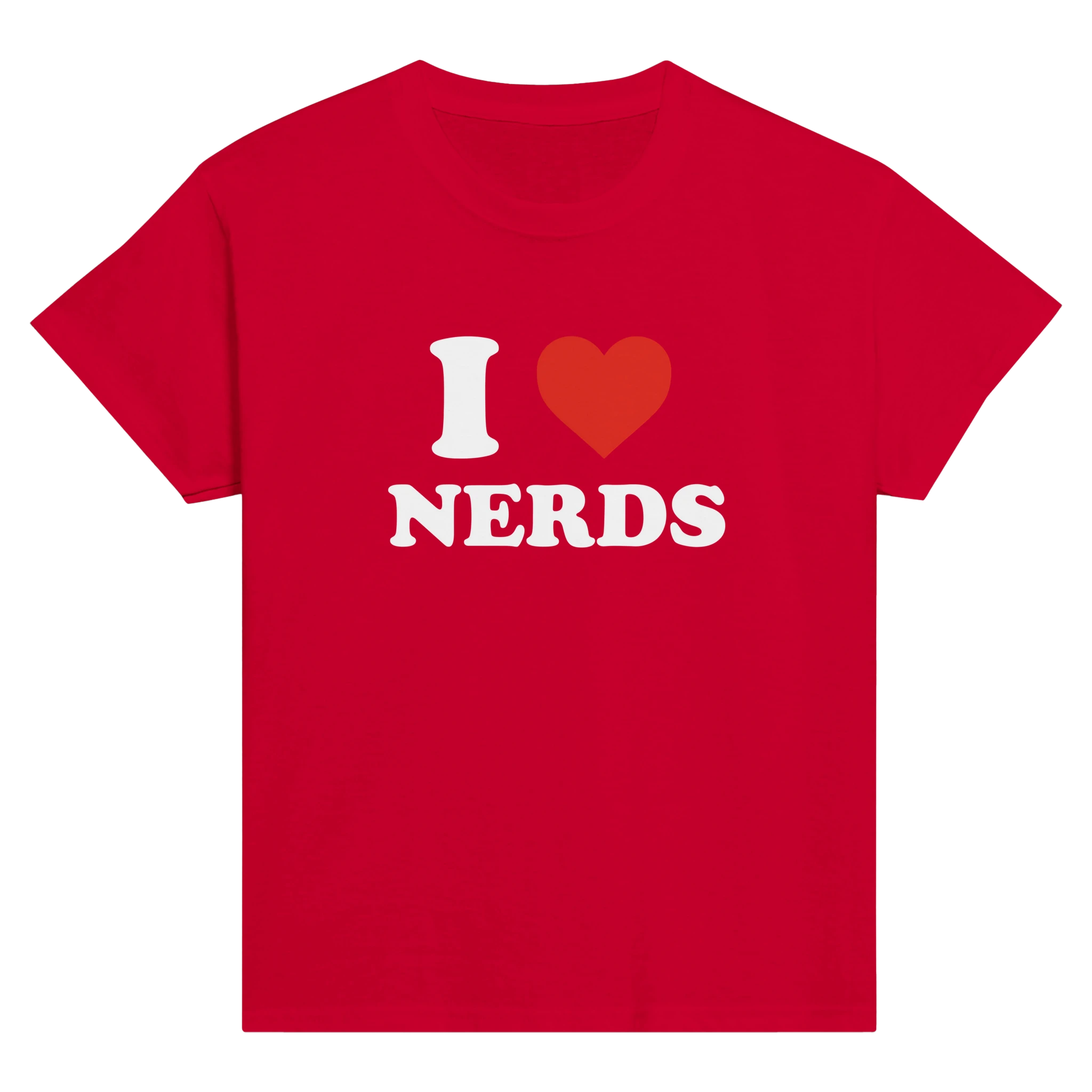 I love nerds – morsom baby tee fra Køddeklær
