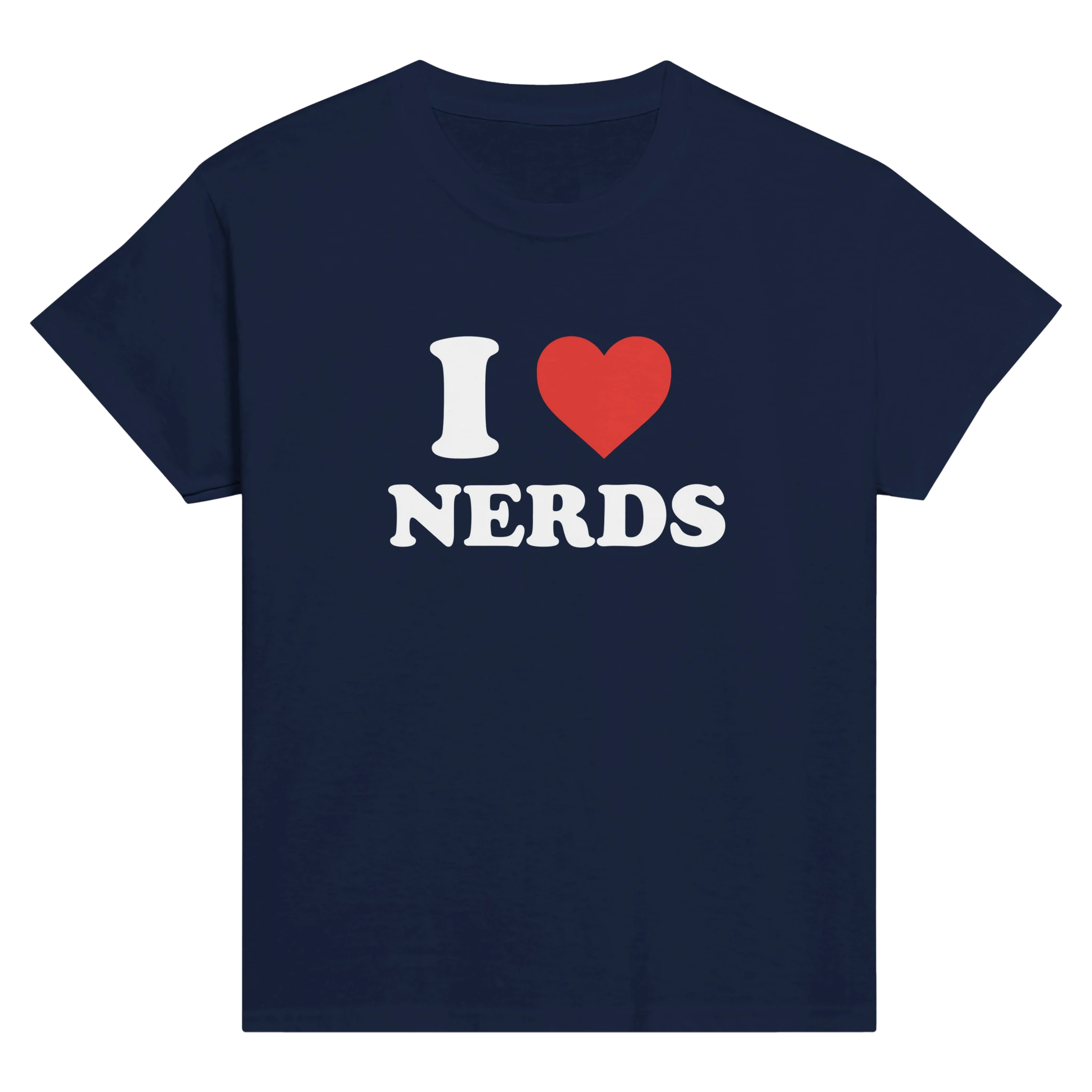 I love nerds – morsom baby tee fra Køddeklær
