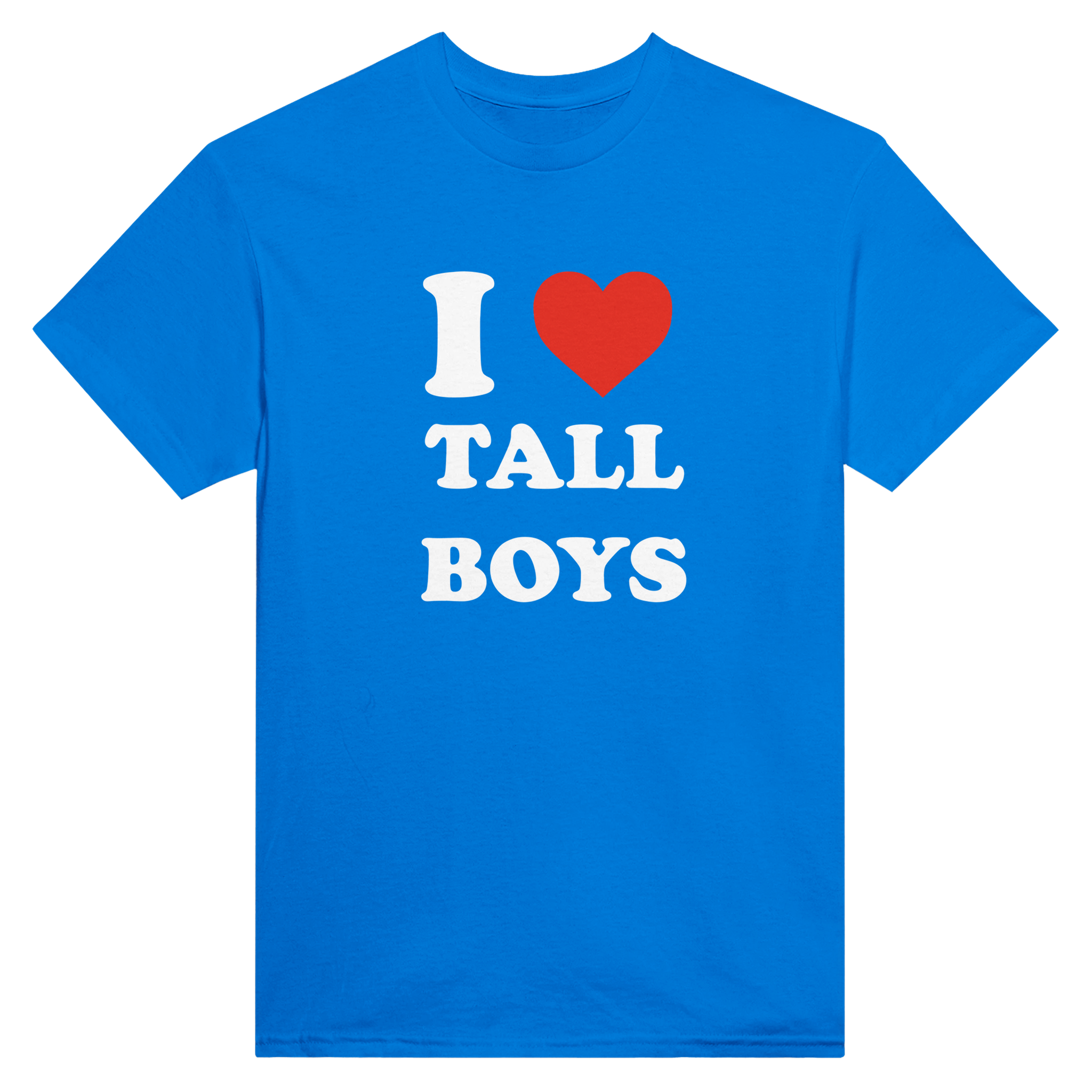 I love tall boys – morsom t-skjorte fra Køddeklær