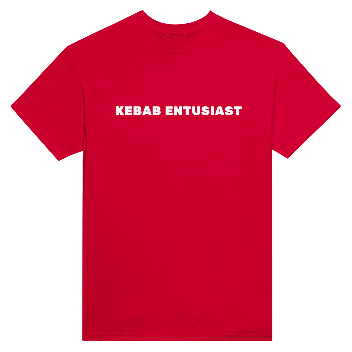 Kebab entusiast – morsom t-skjorte med norsk humor fra Køddeklær