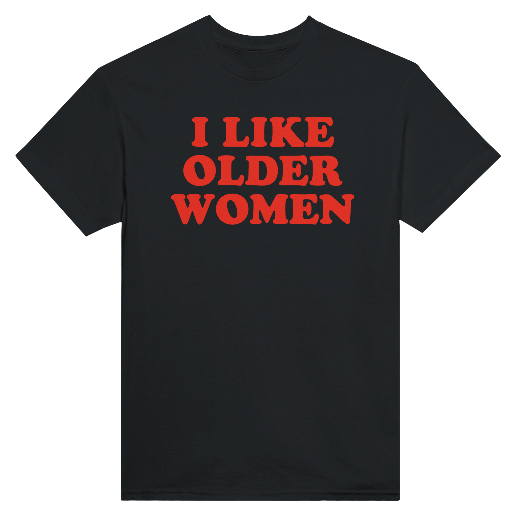I like older women – morsom t-skjorte fra Køddeklær