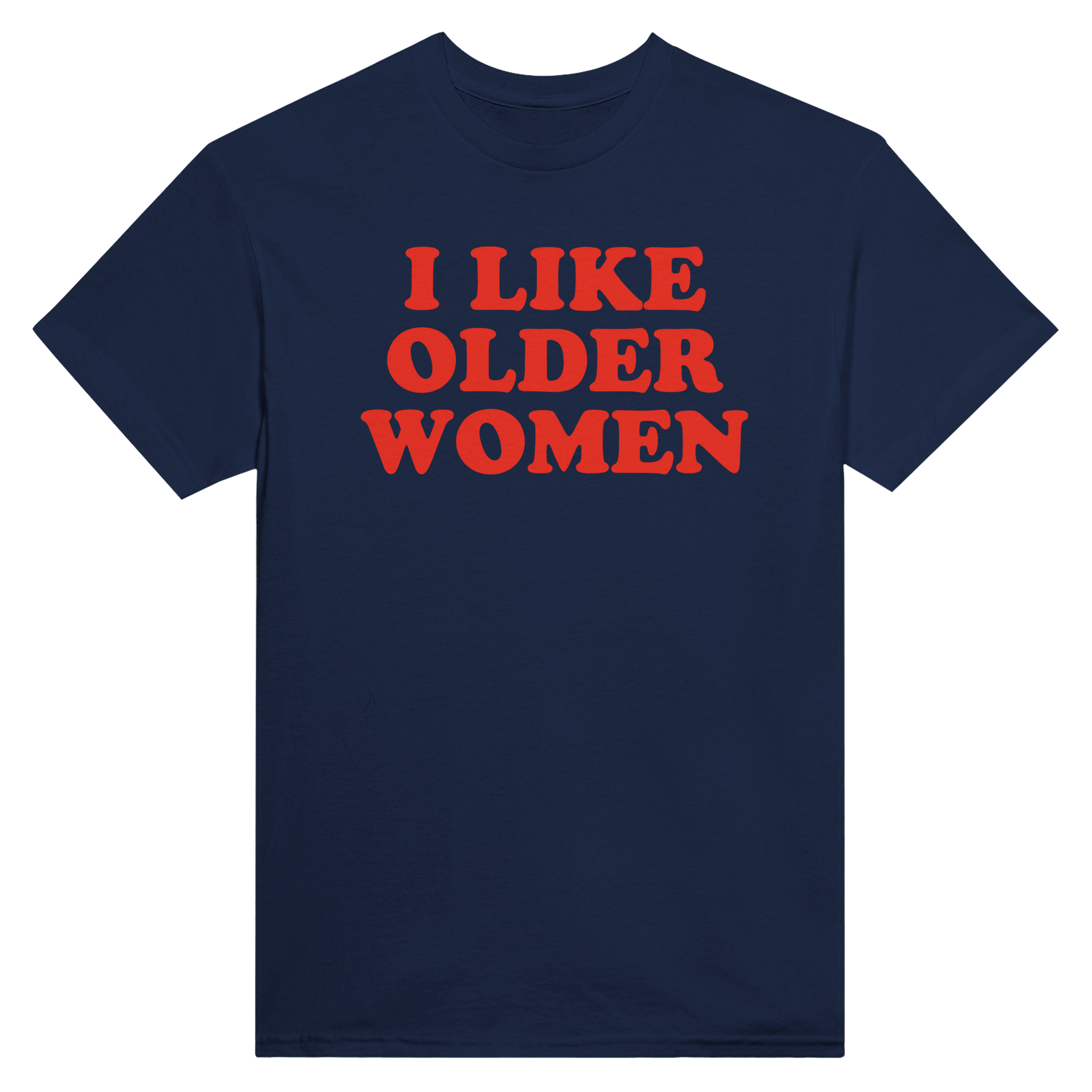 I like older women – morsom t-skjorte fra Køddeklær