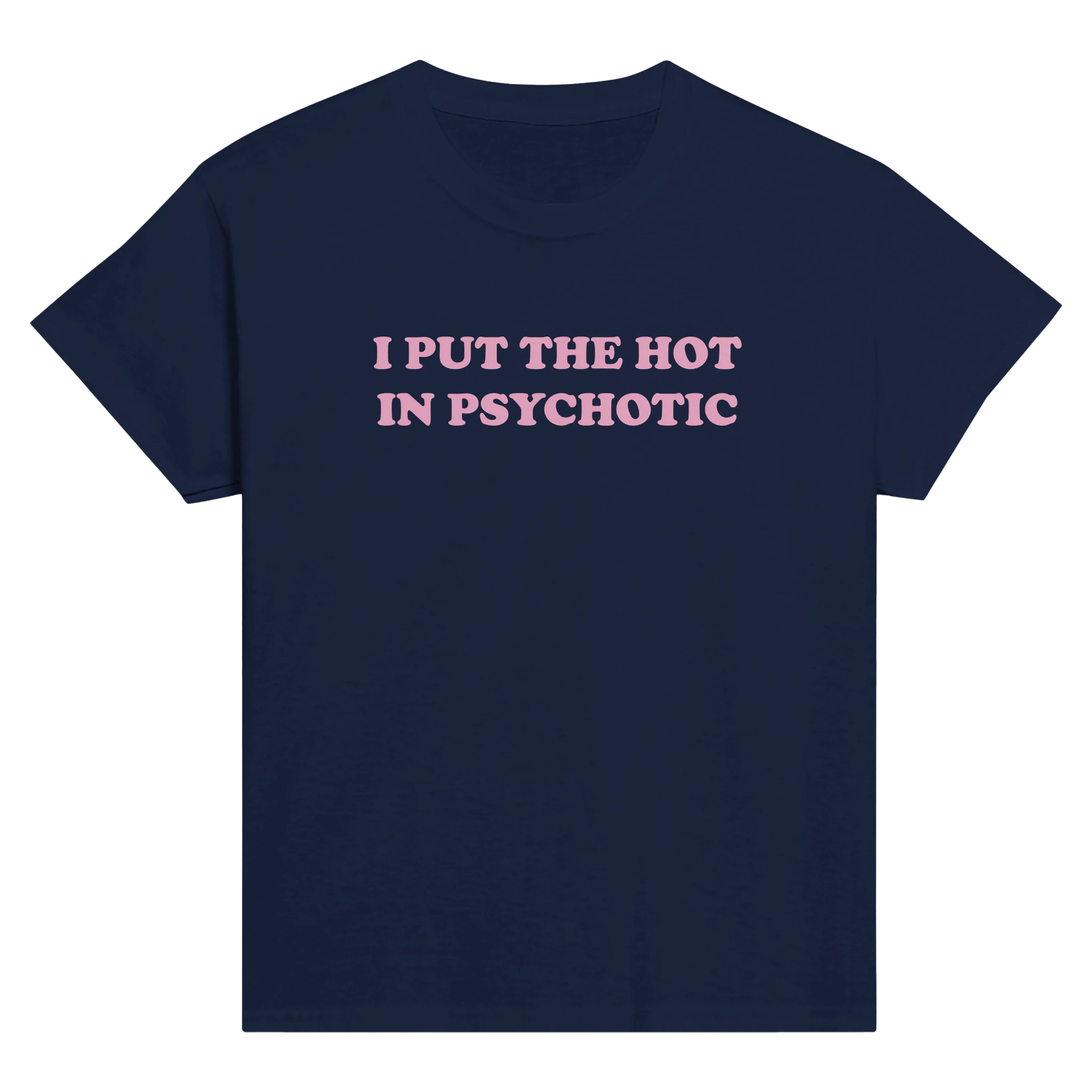 I put the hot in psychotic – morsom baby tee fra Køddeklær