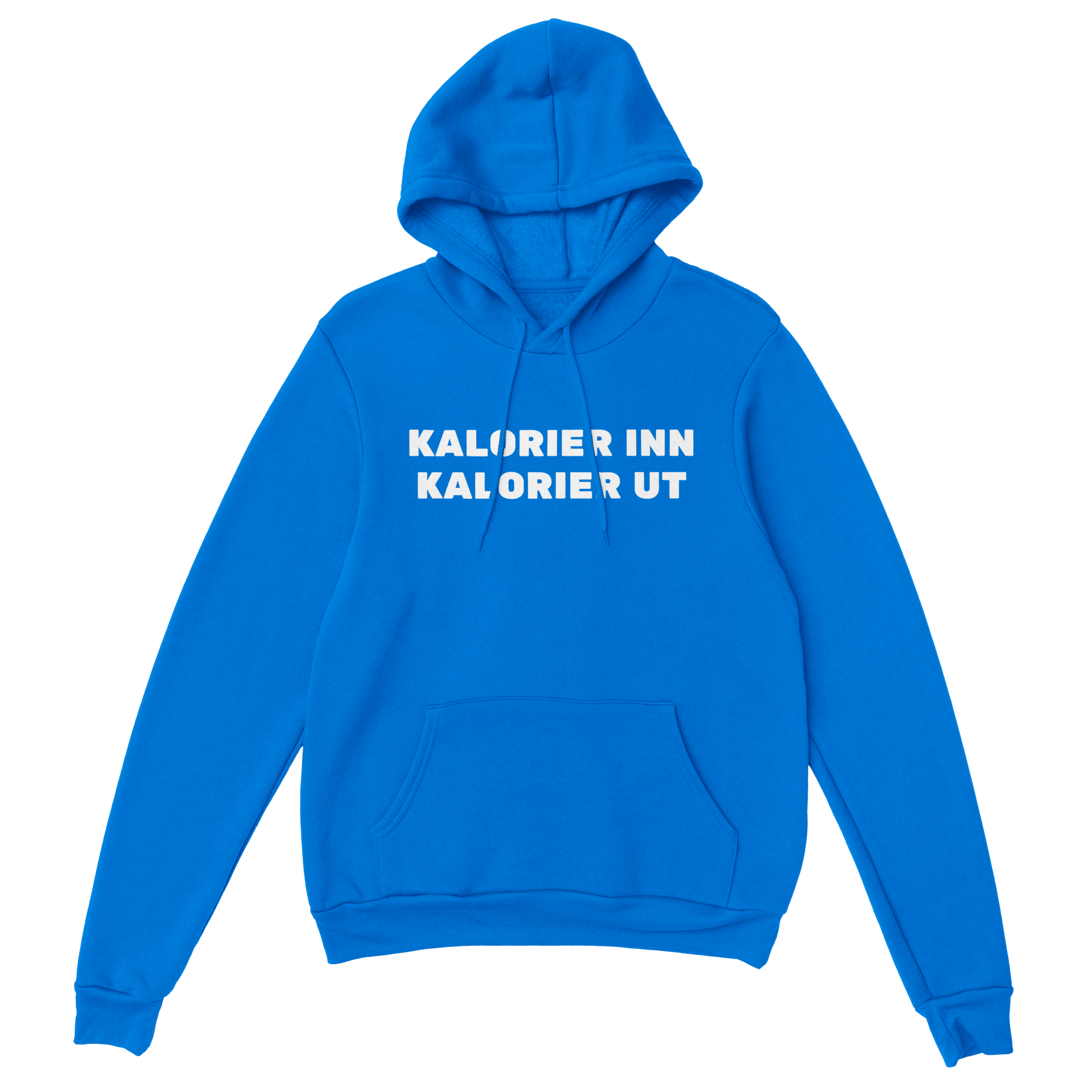 Kalorier inn kalorier ut – morsom genser fra Køddeklær