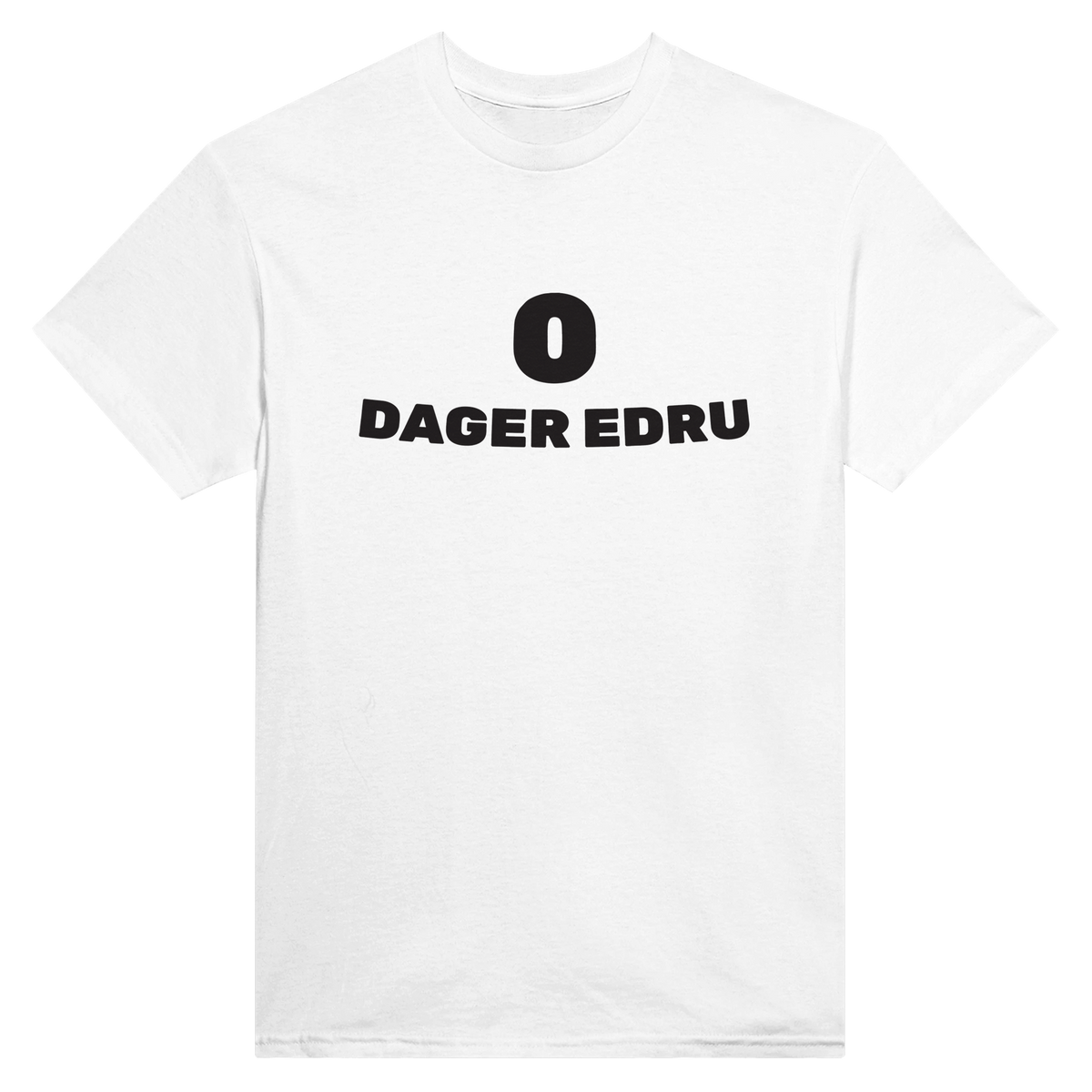 0 dager edru - T-skjorte
