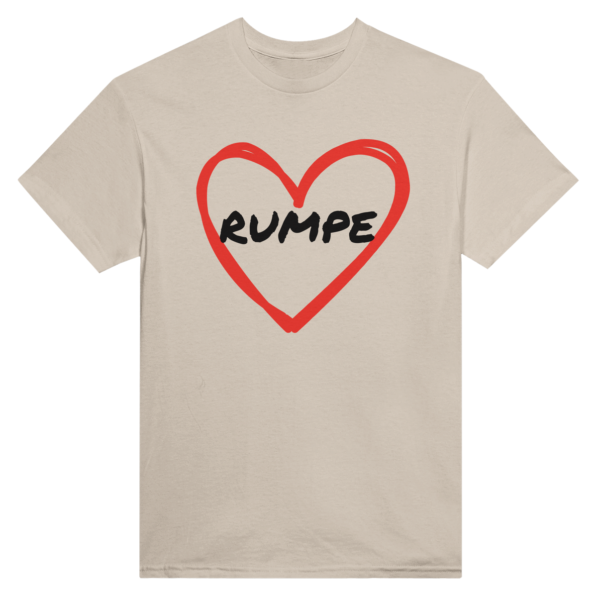 Rumpe – morsom t-skjorte med norsk humor fra Køddeklær