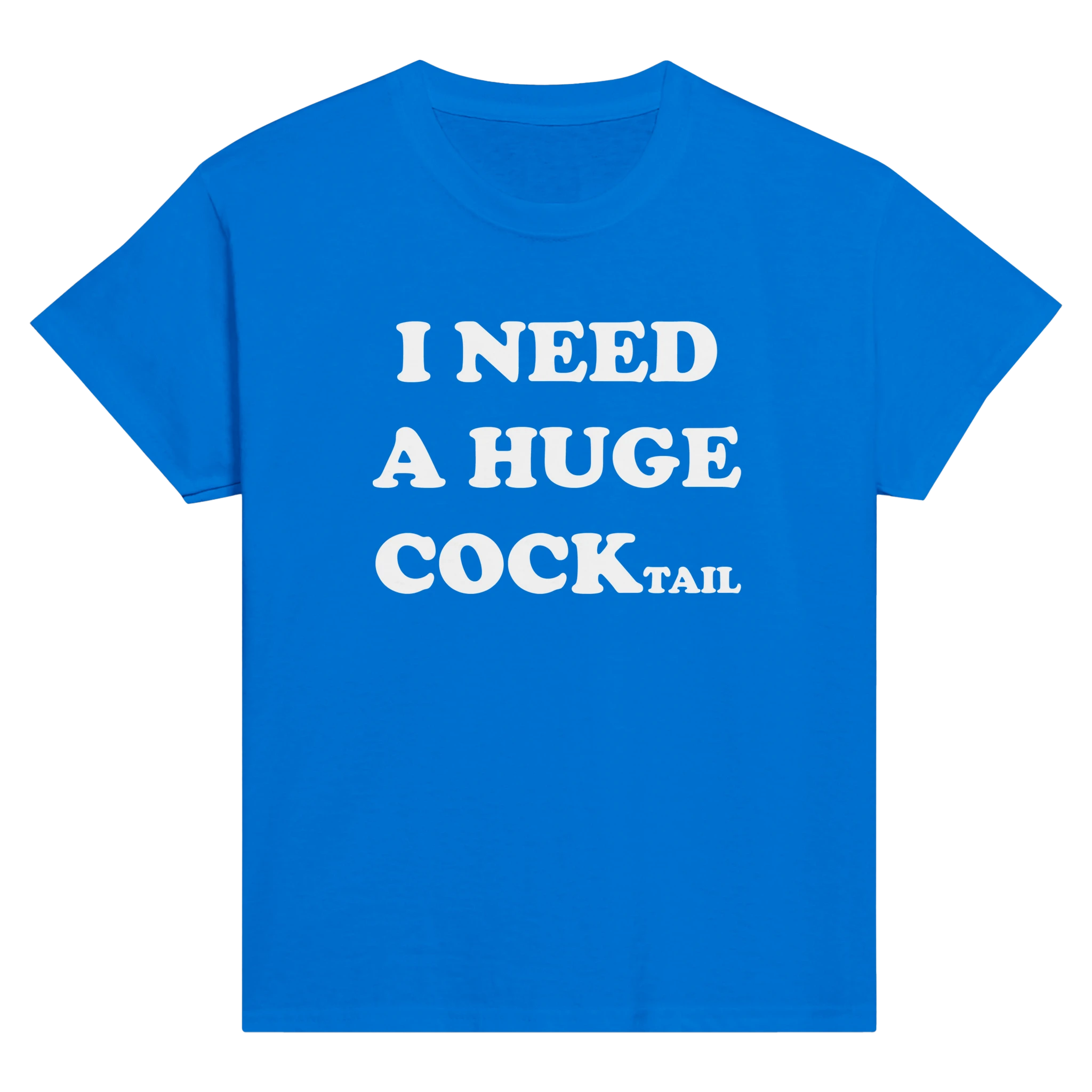 I need a huge cocktail – morsom baby tee fra Køddeklær