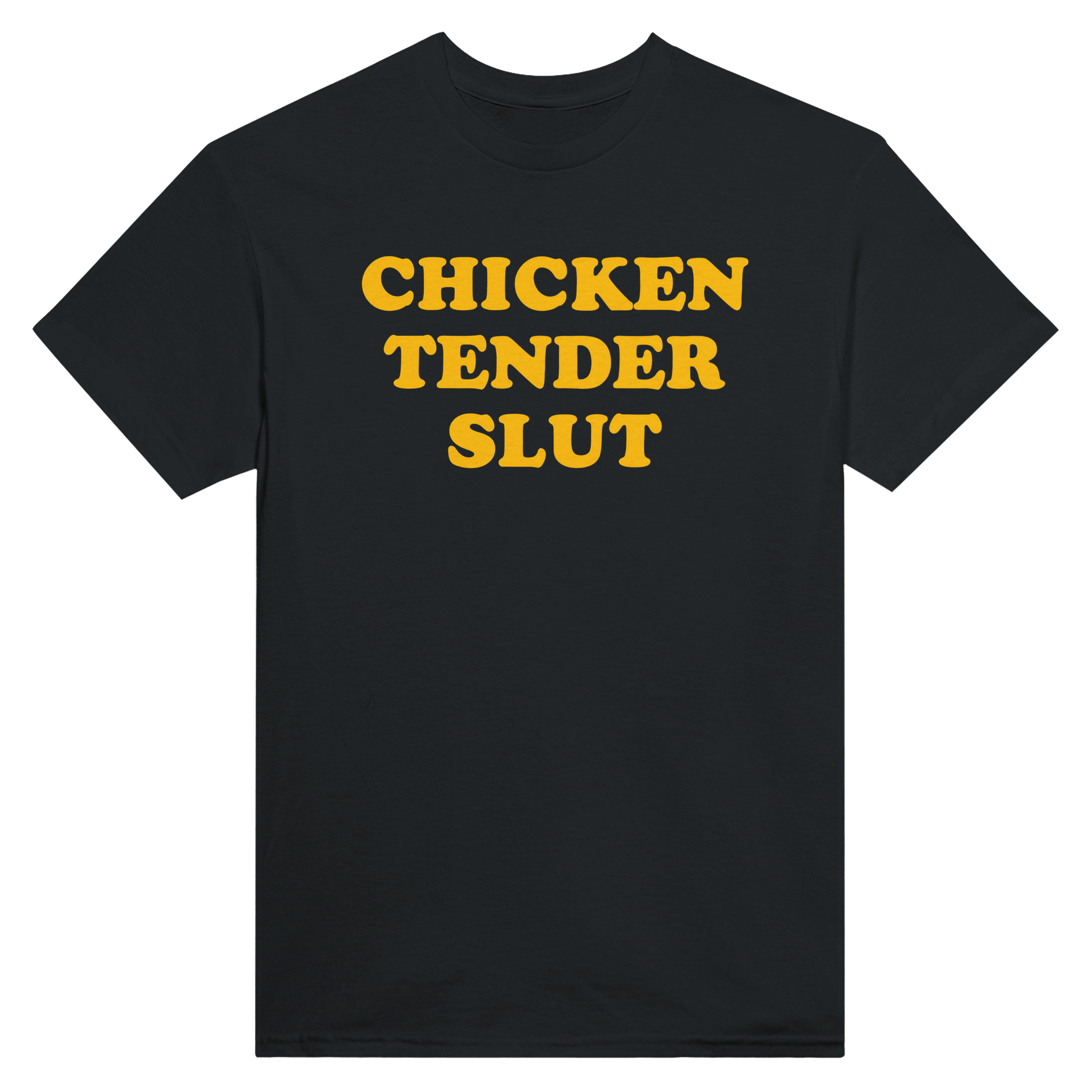 Chicken tender slut – morsom t-skjorte fra Køddeklær