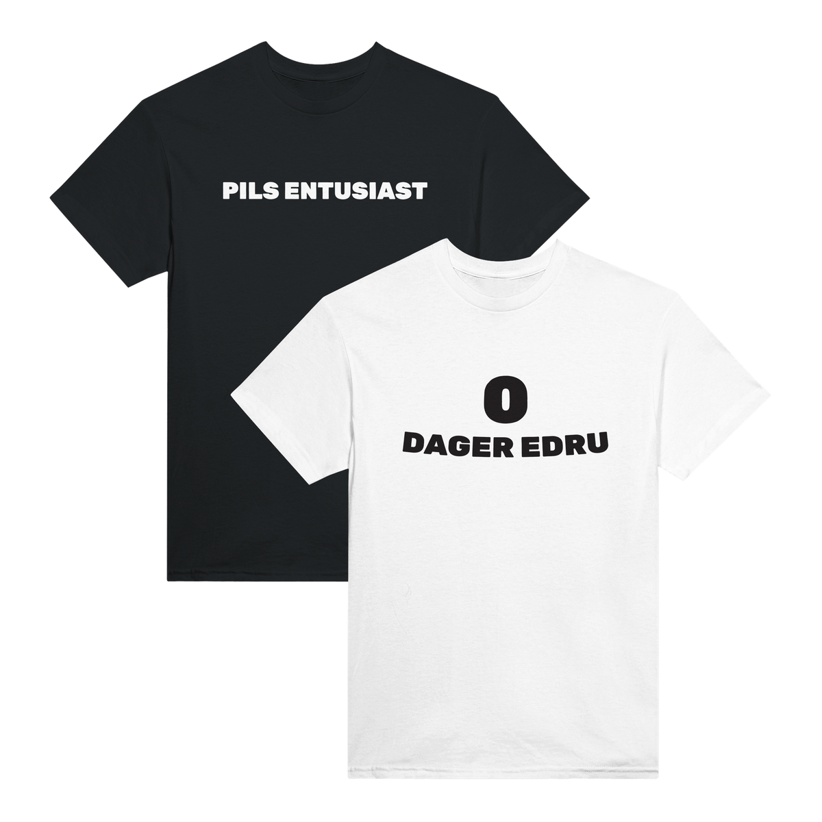 2-pack: 0 dager edru + Pils entusiast